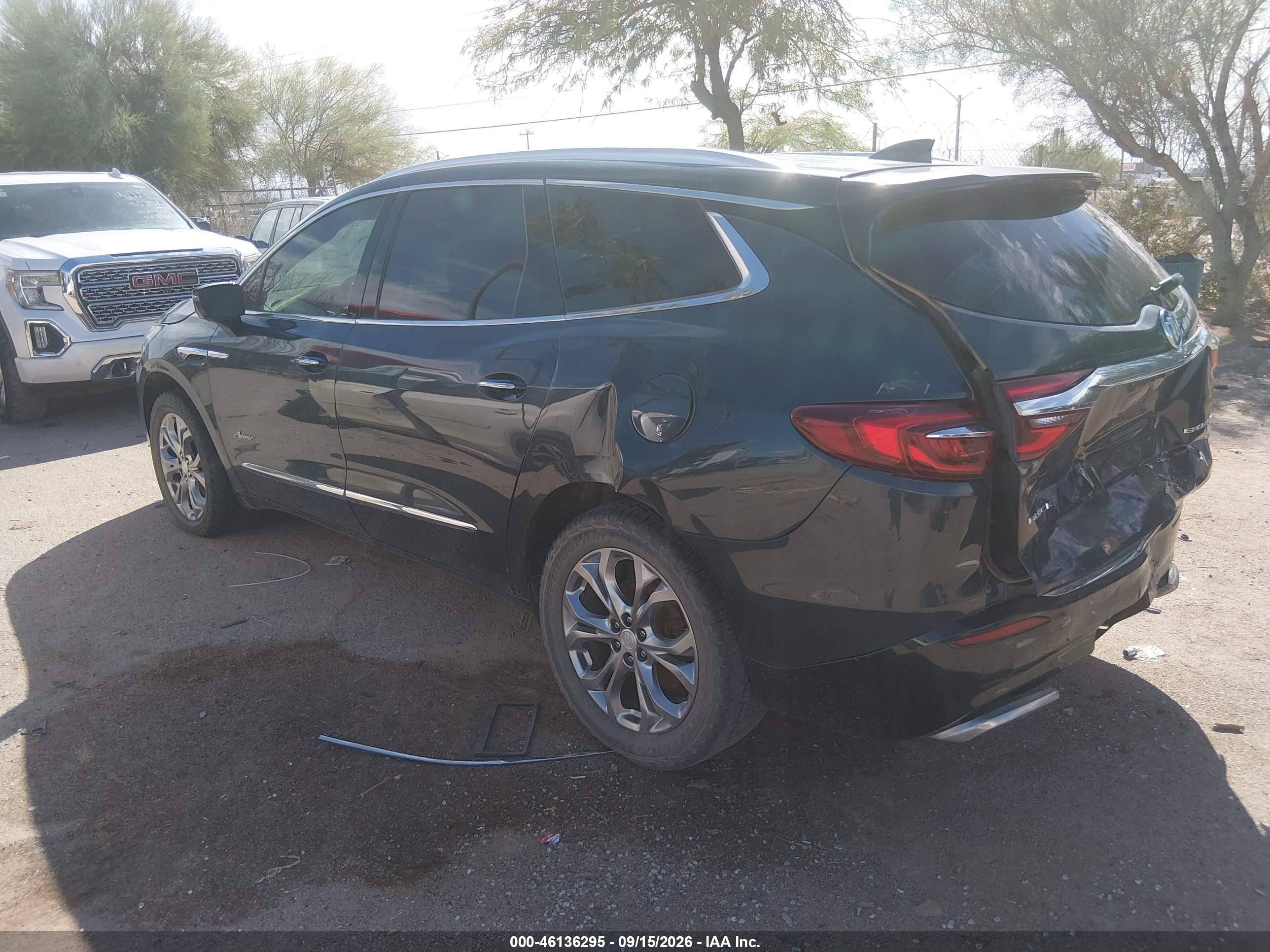 2018 Buick Enclave Avenir VIN 5GAEVCKW8JJ226164 IAAI salvage auction — Rear End, Salvage (Arizona), sold $2,500 on 2026-09-22 (photo 3)