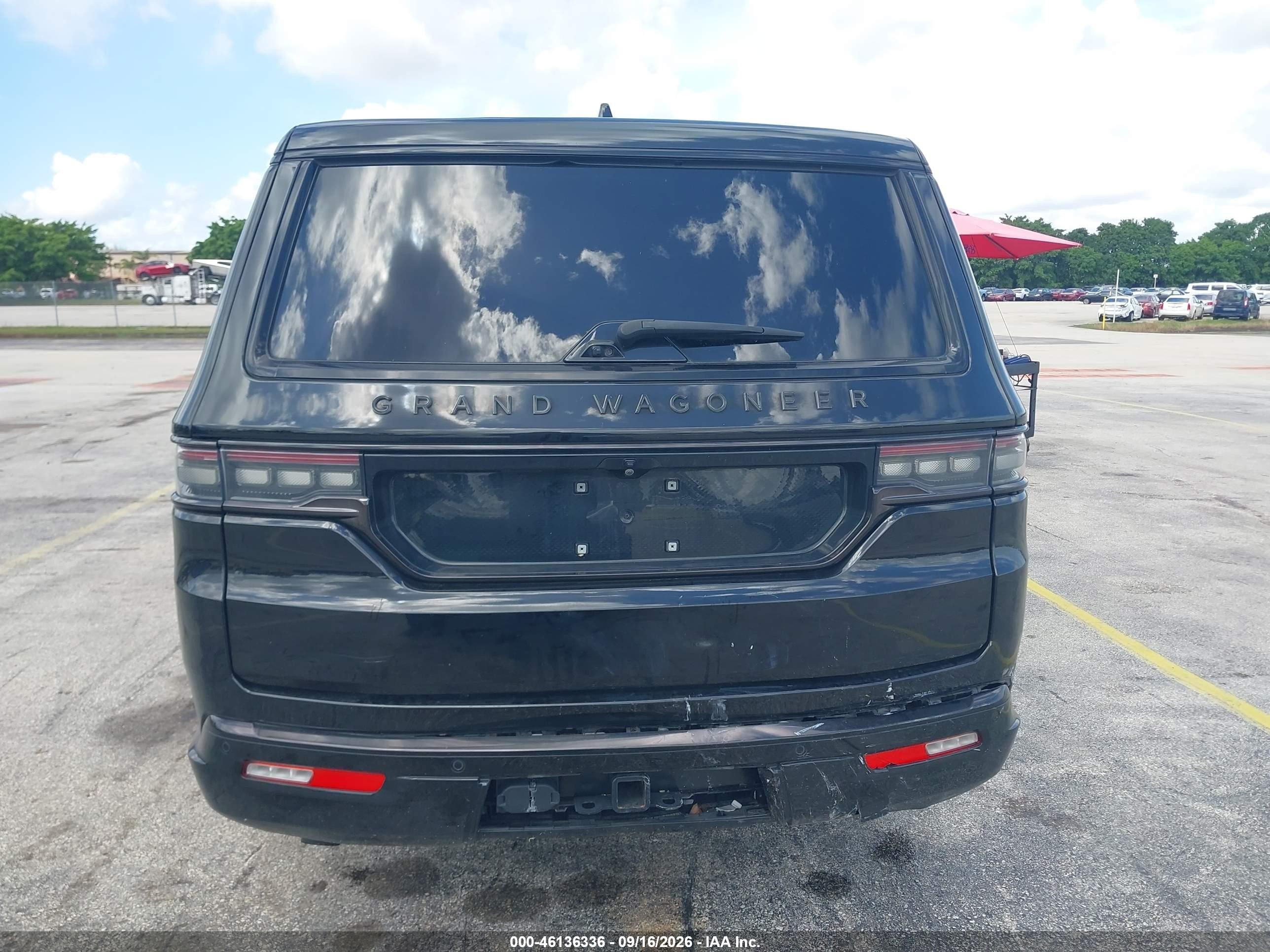 2024 Jeep Grand Wagoneer VIN 1C4SJSFP5RS144859 IAAI salvage auction — Rear End, Enterprise Vehicles Clear Only (Florida), sold $30,500 on 2026-09-23 (photo 6)