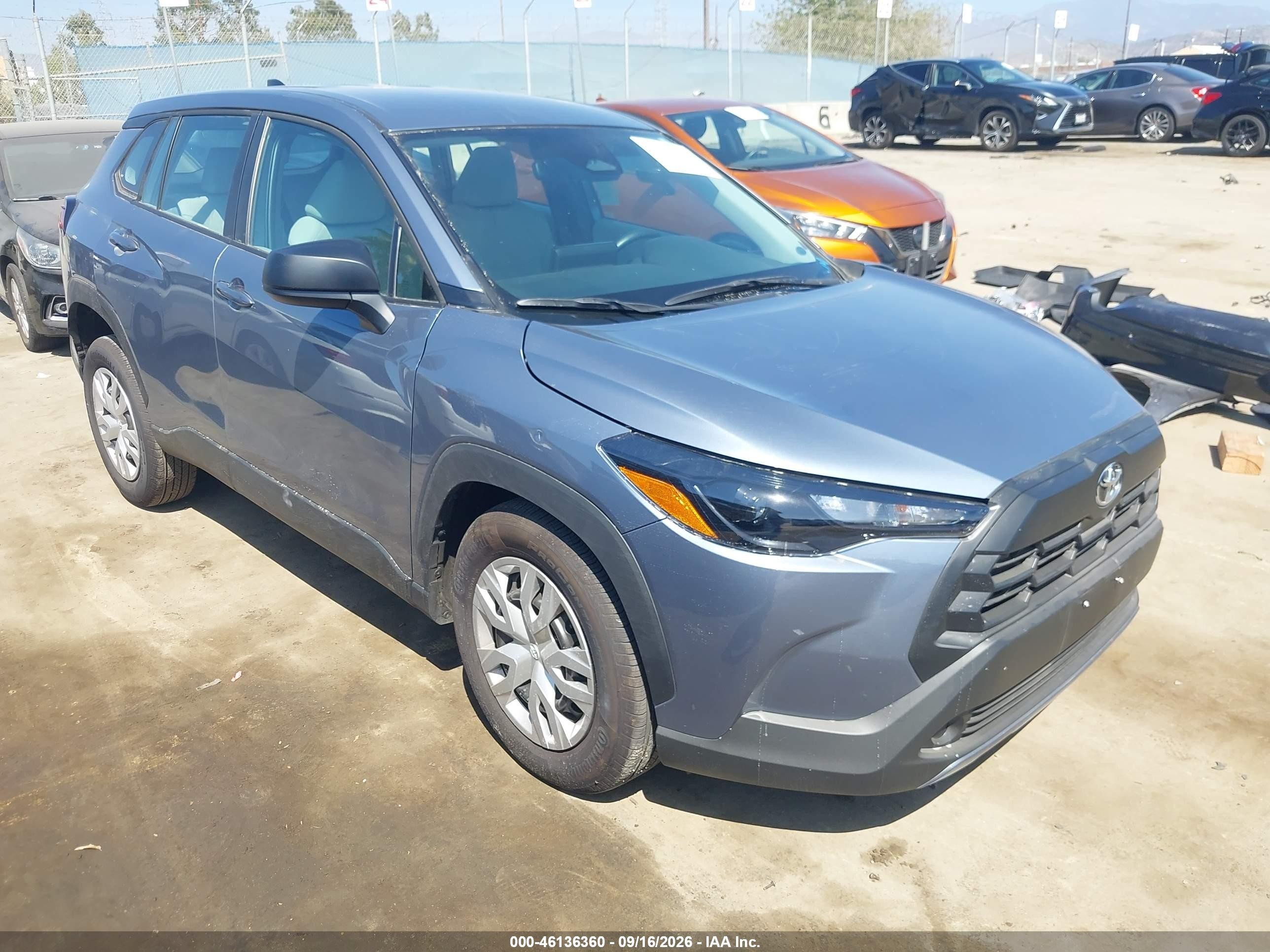 2026 Toyota Corolla Cross VIN 7MUAAAAGXTV201396 — IAAI salvage auction photo