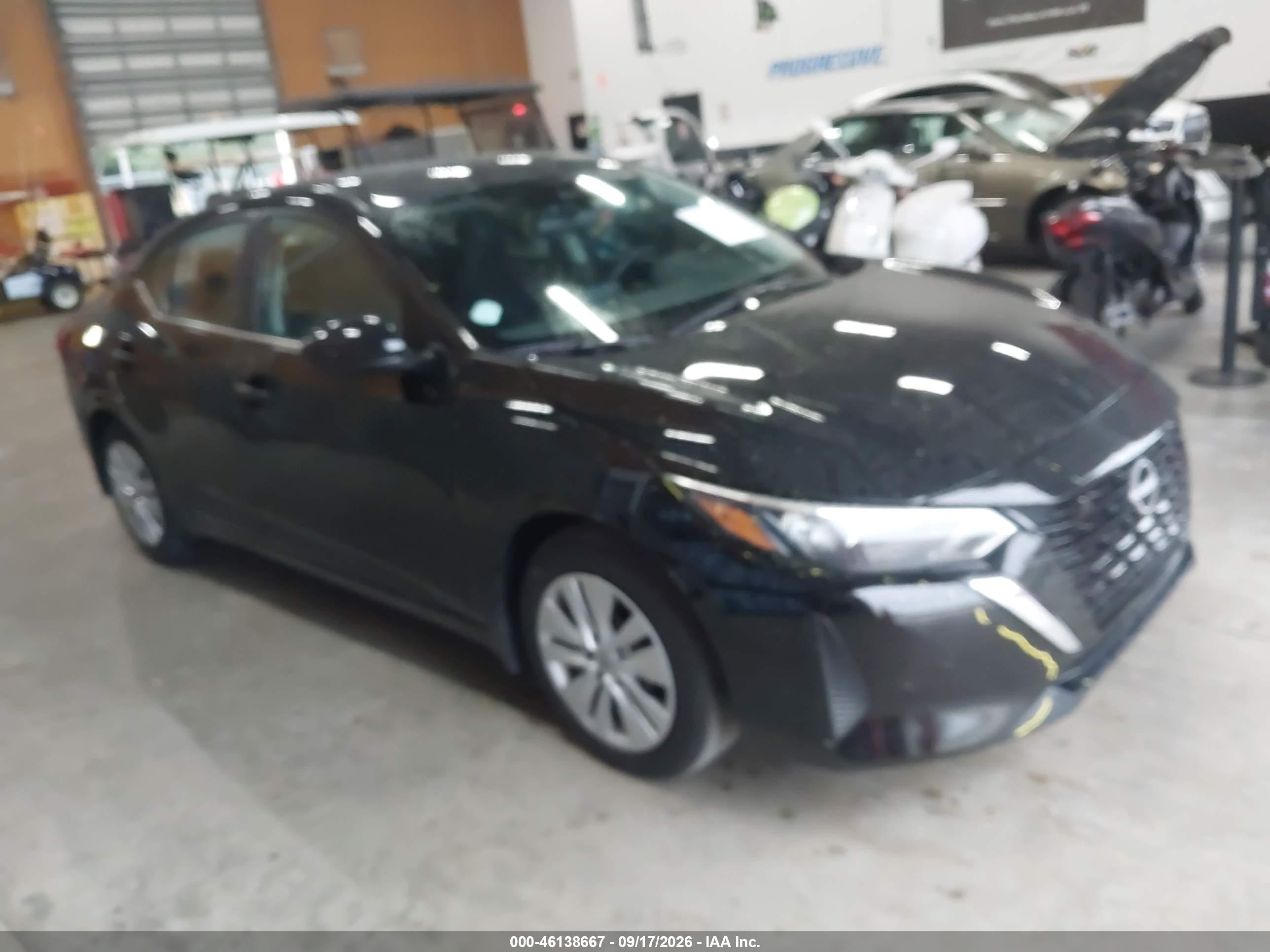 2025 Nissan Sentra VIN 3N1AB8BV5SY244776 — IAAI salvage auction photo