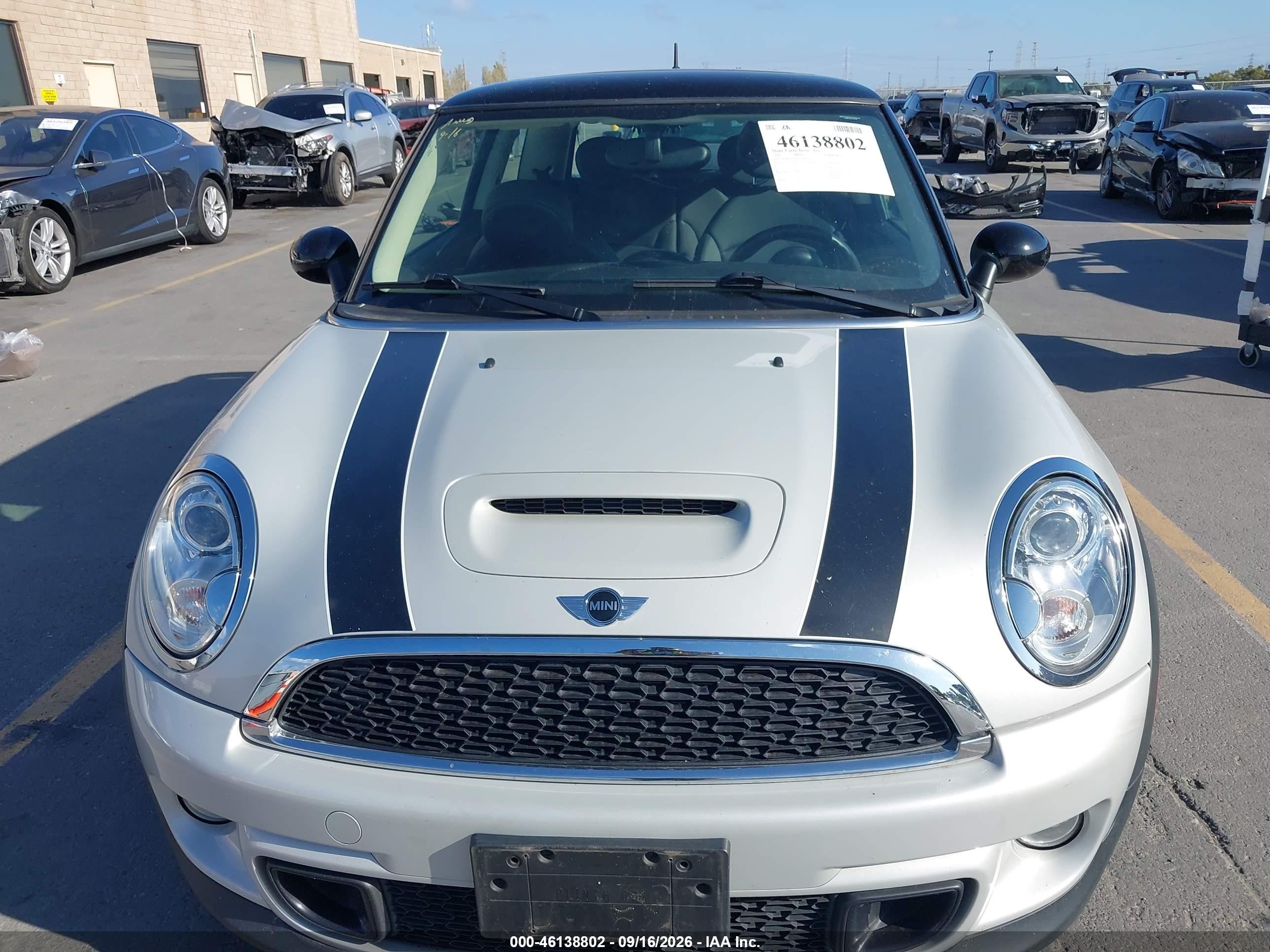2012 Mini VIN WMWSV3C50CT385319 IAAI salvage auction — Mechanical, Salvage (California), sold $1,000 on 2026-09-25 (photo 6)