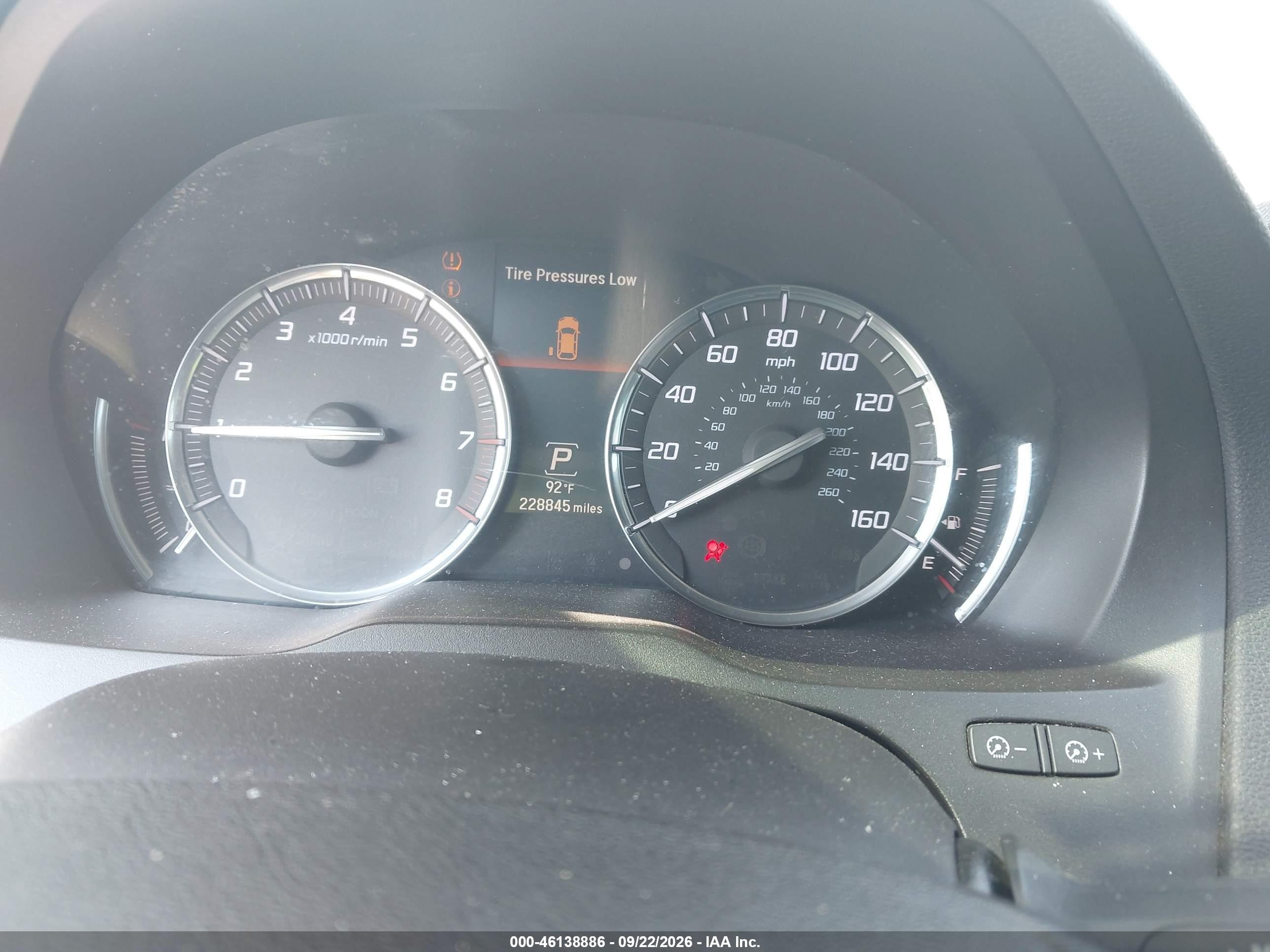 2016 Acura Mdx VIN 5FRYD4H28GB021760 IAAI salvage auction — Engine Damage, Salvage (Louisiana), sold $1,050 on 2026-09-26 (photo 7)