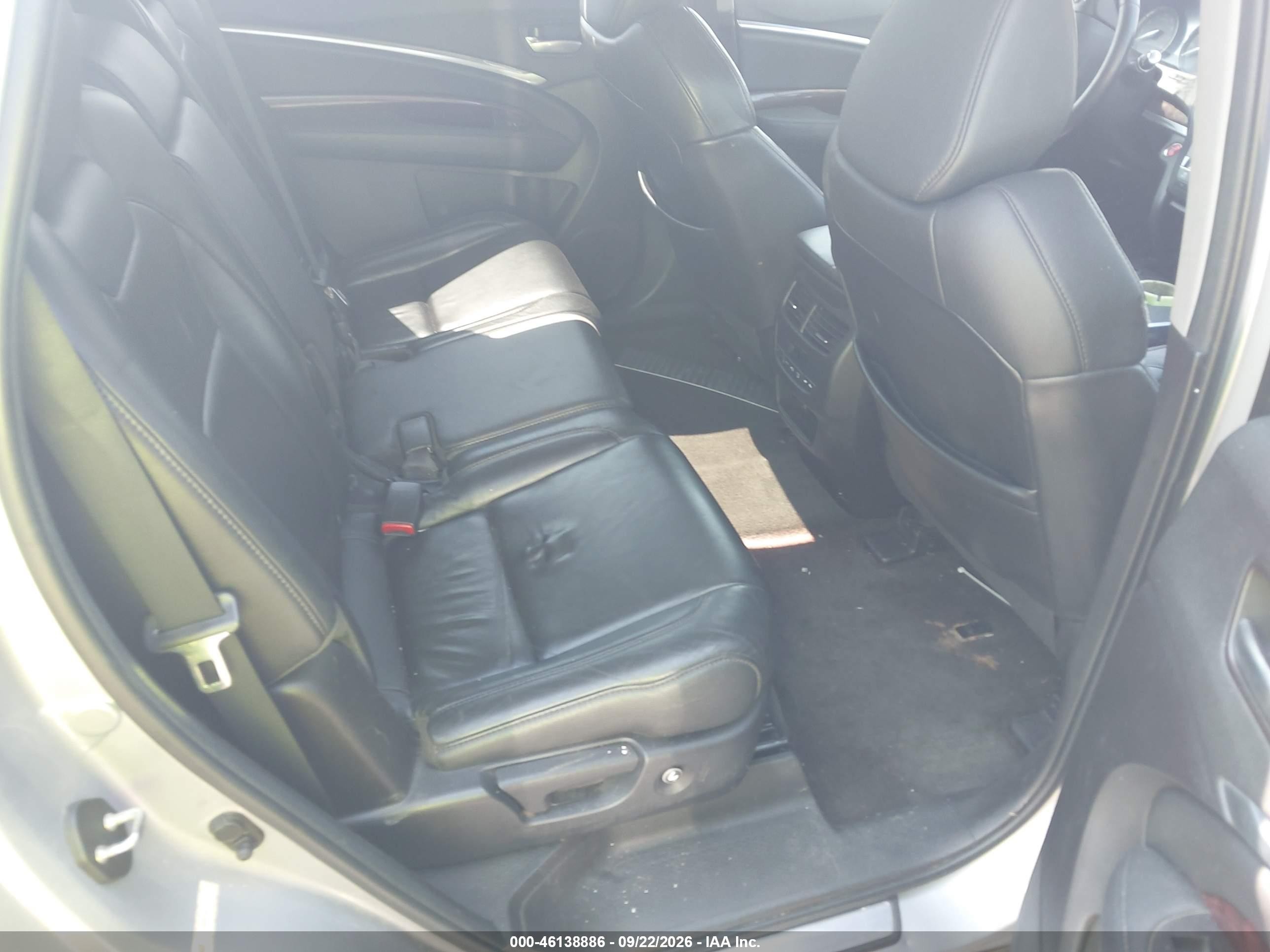 2016 Acura Mdx VIN 5FRYD4H28GB021760 IAAI salvage auction — Engine Damage, Salvage (Louisiana), sold $1,050 on 2026-09-26 (photo 8)