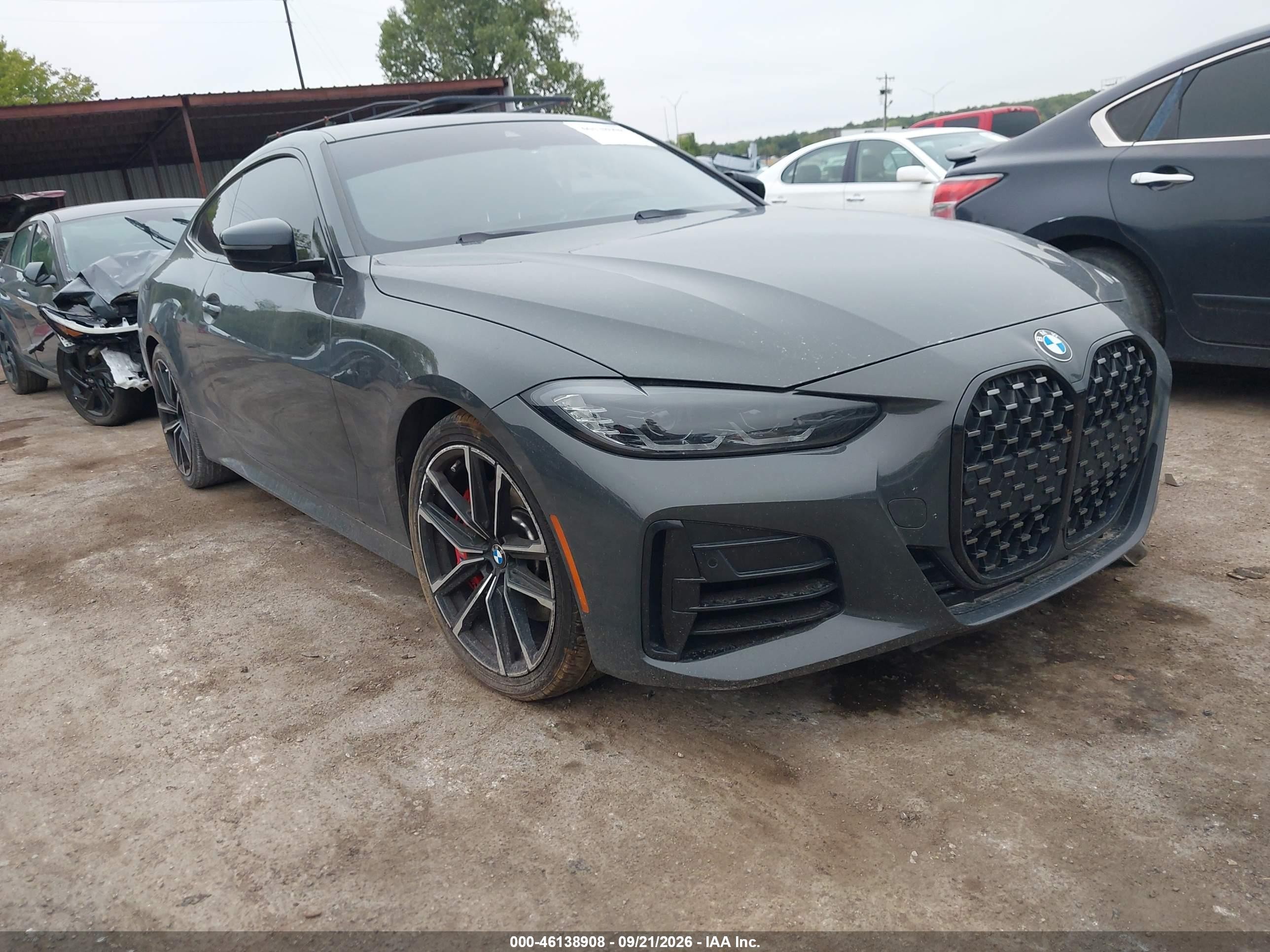 2022 BMW M440i xDrive VIN WBA13AR08NCL05740 — IAAI salvage auction photo