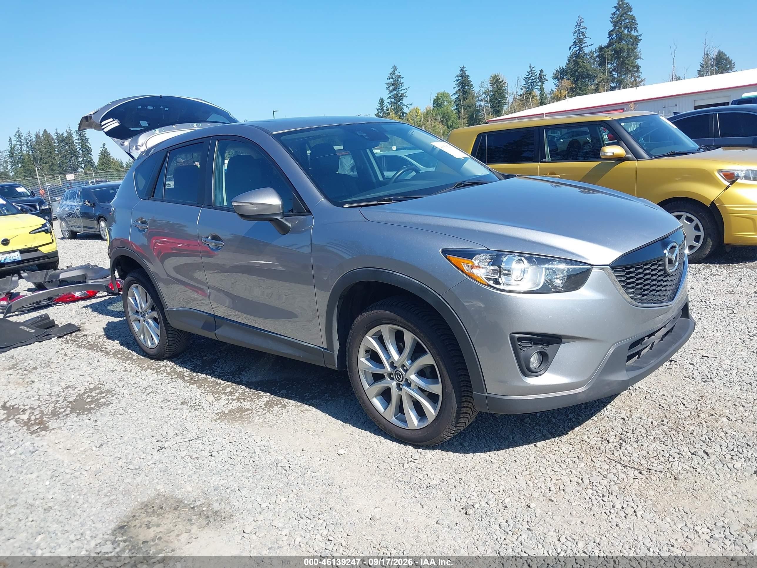 2015 Mazda Cx-5 VIN JM3KE4DY7F0469720 IAAI salvage auction — Rear End, Bill Of Sale (Washington), sold $2,800 on 2026-09-29 (photo 1)