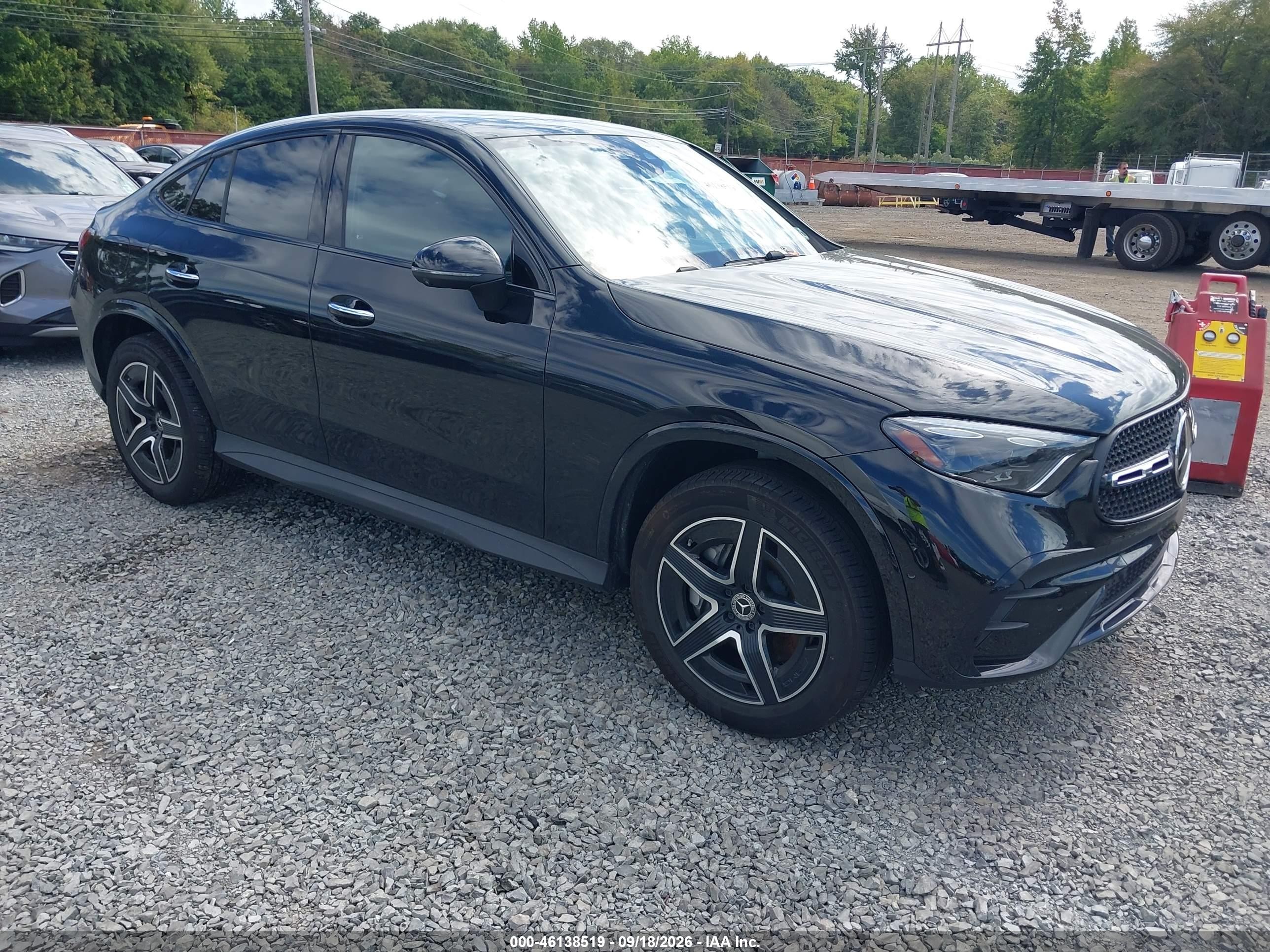 2025 Mercedes-Benz GLC-Class VIN W1NKJ4HB7SF387318 — IAAI salvage auction photo