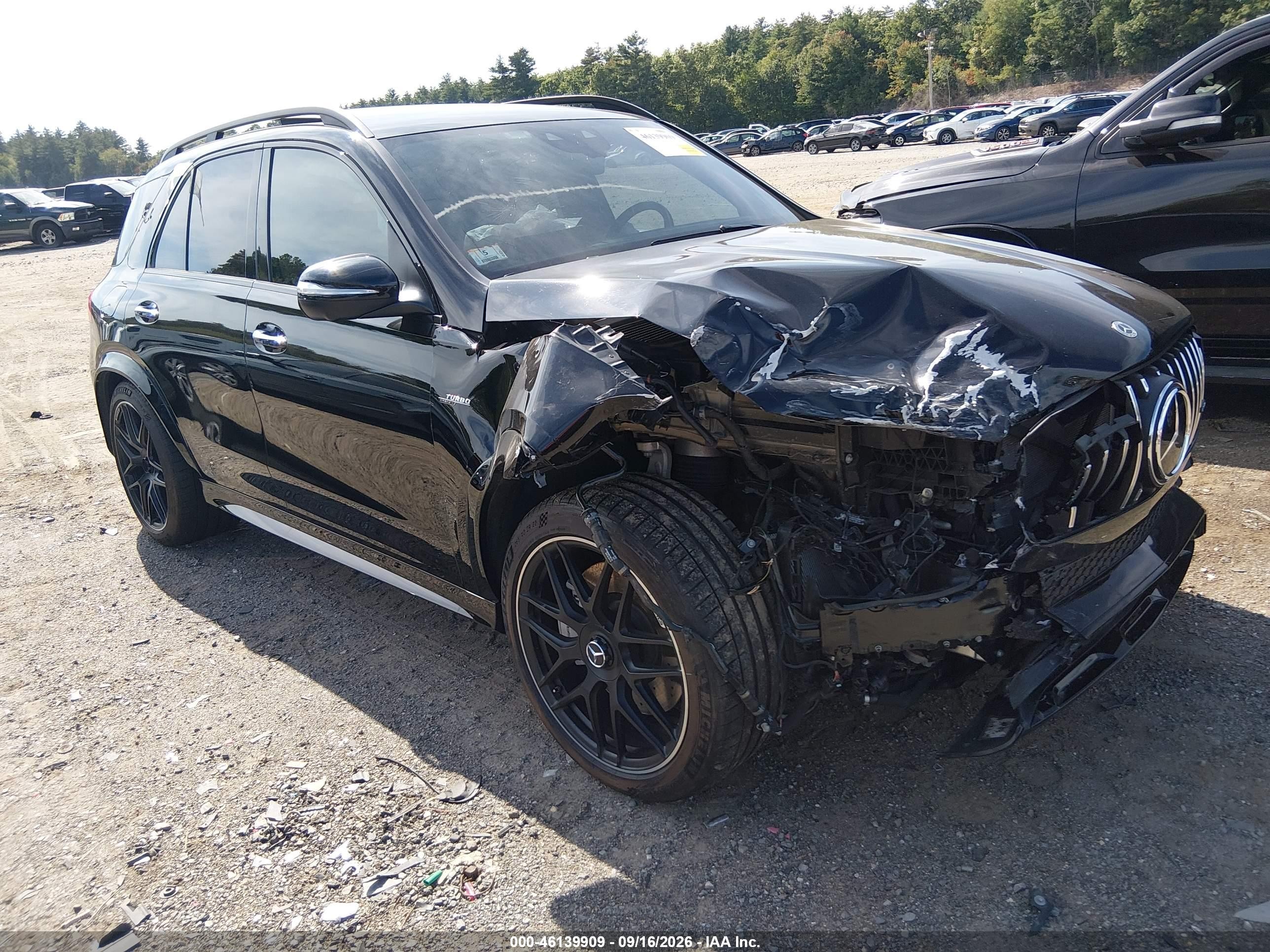 2023 Mercedes-Benz GLE-Class VIN 4JGFB6BE5PA957370 — IAAI salvage auction photo