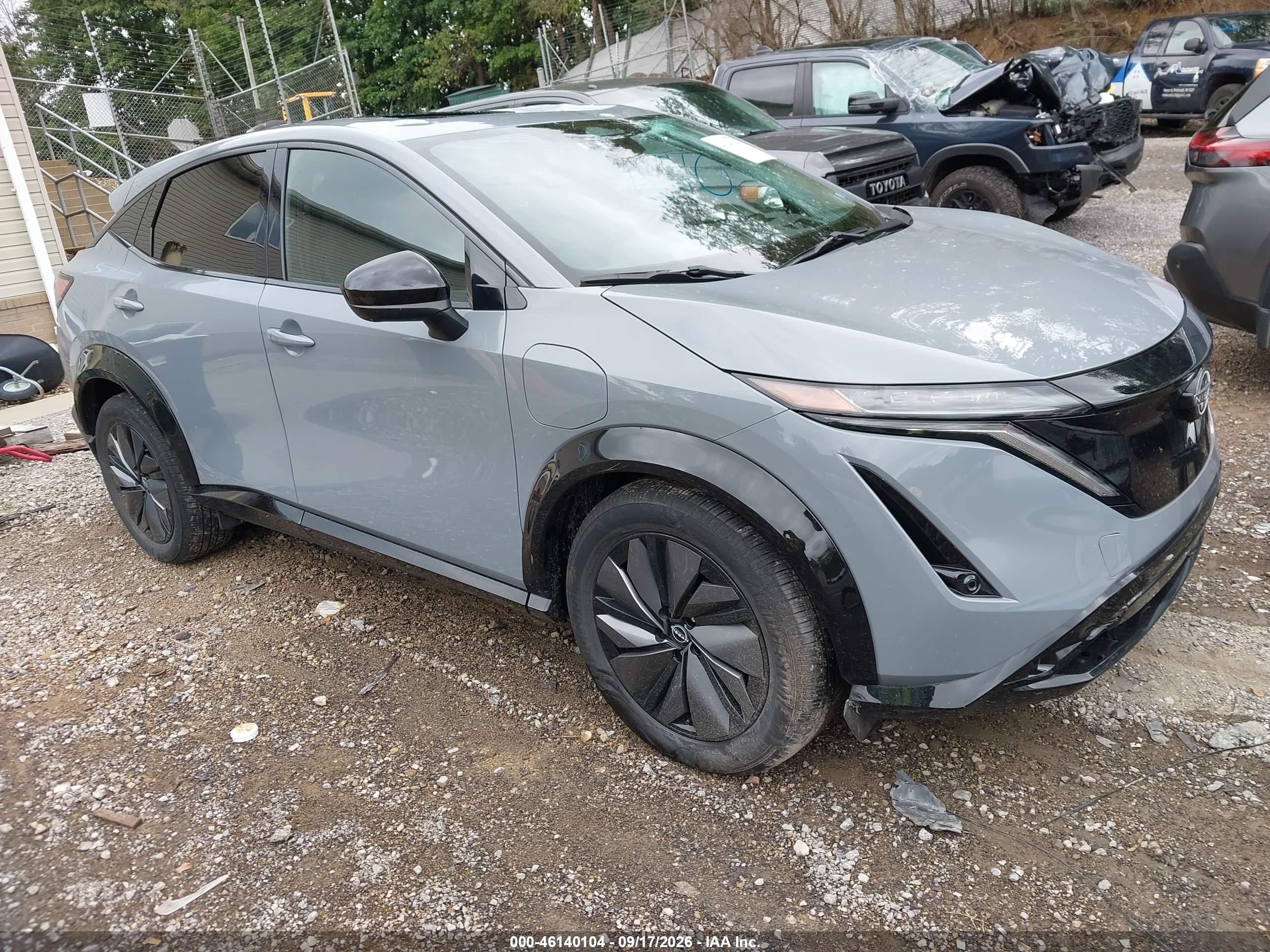 2025 Nissan Ariya VIN JN8DF0BF6SM761519 — IAAI salvage auction photo