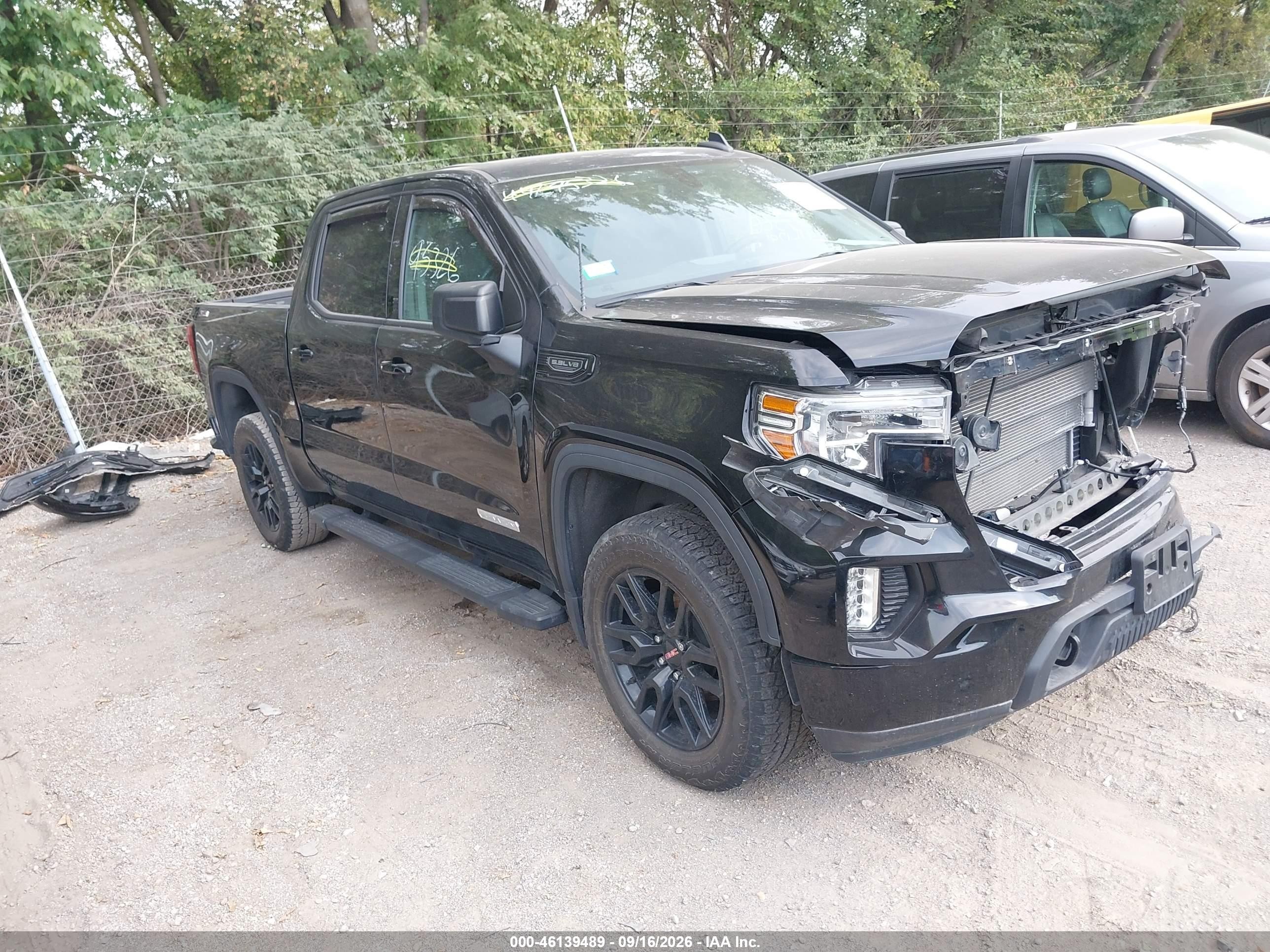 2022 GMC Sierra 1500 Limited VIN 3GTU9CED4NG161930 — IAAI salvage auction photo