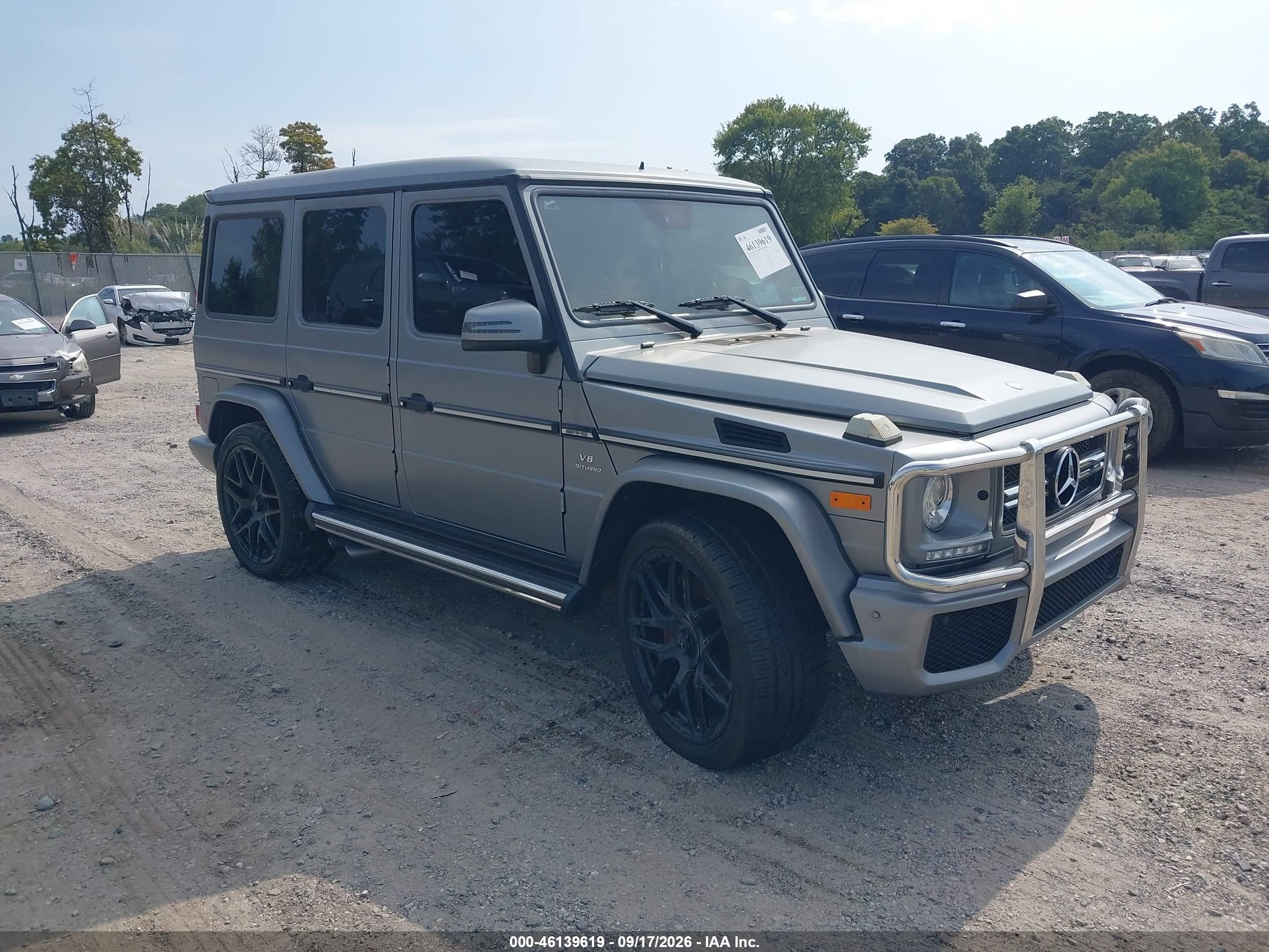 2016 Mercedes-Benz G-Class VIN WDCYC7DF0GX252912 — IAAI salvage auction photo