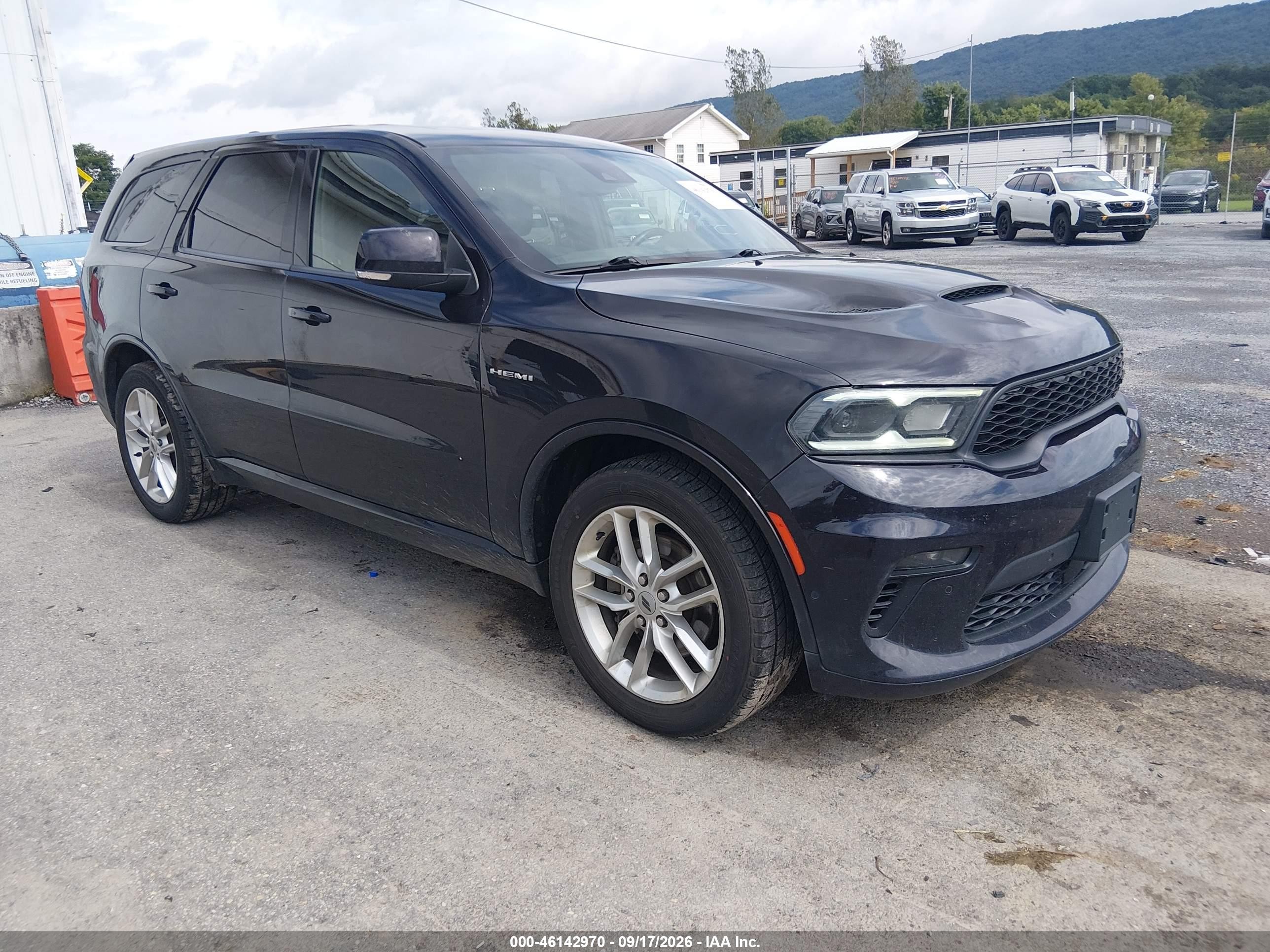 2021 Dodge Durango VIN 1C4SDJCT5MC575899 — IAAI salvage auction photo