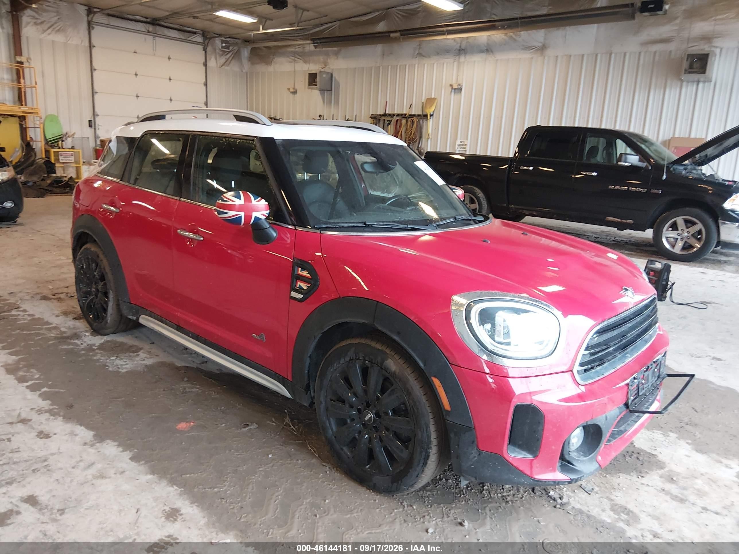 2022 Mini Countryman VIN WMZ43BR07N3N31788 — IAAI salvage auction photo