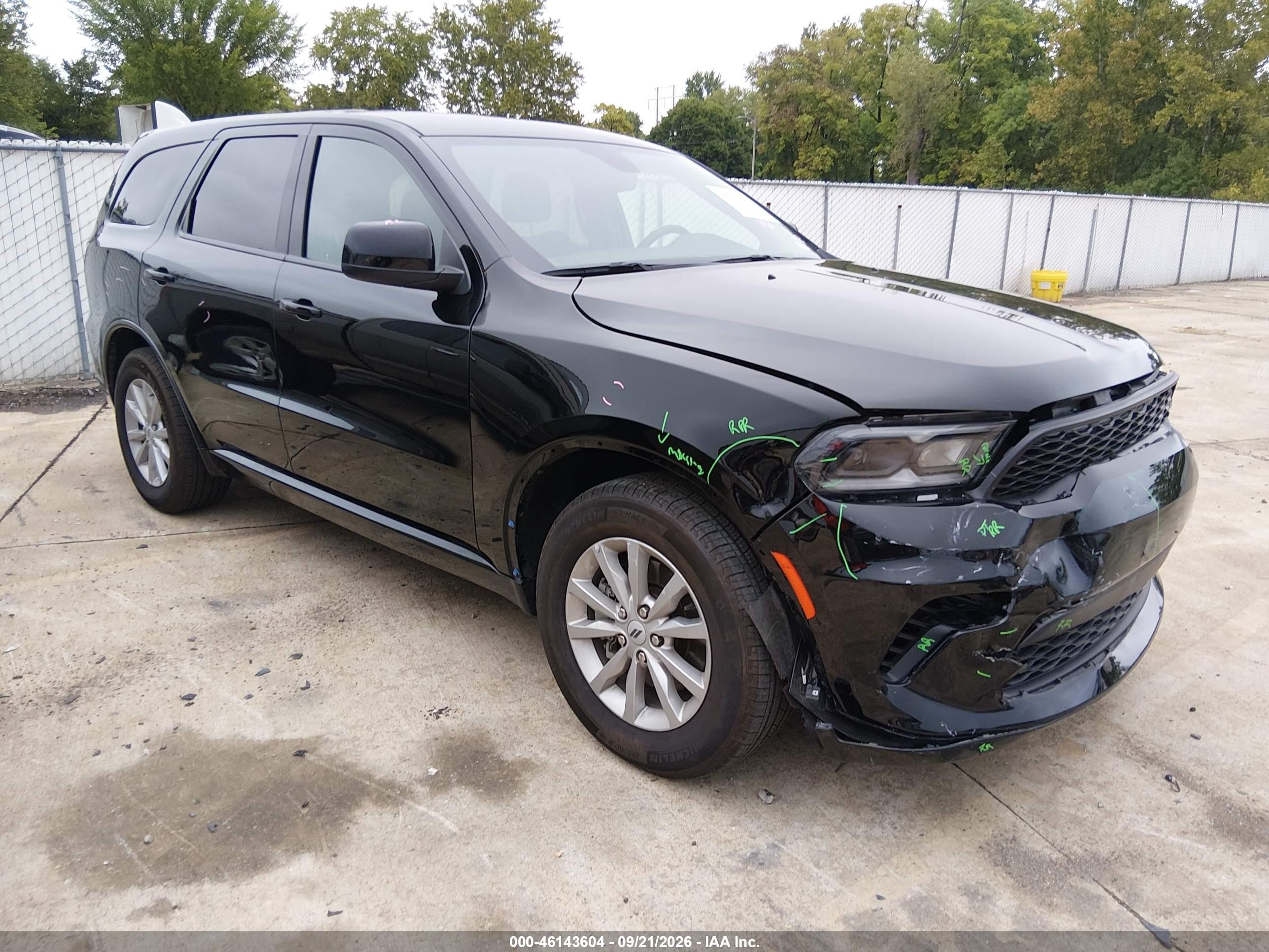 2026 Dodge Durango VIN 1C4RDHDG7TC182414 — IAAI salvage auction photo