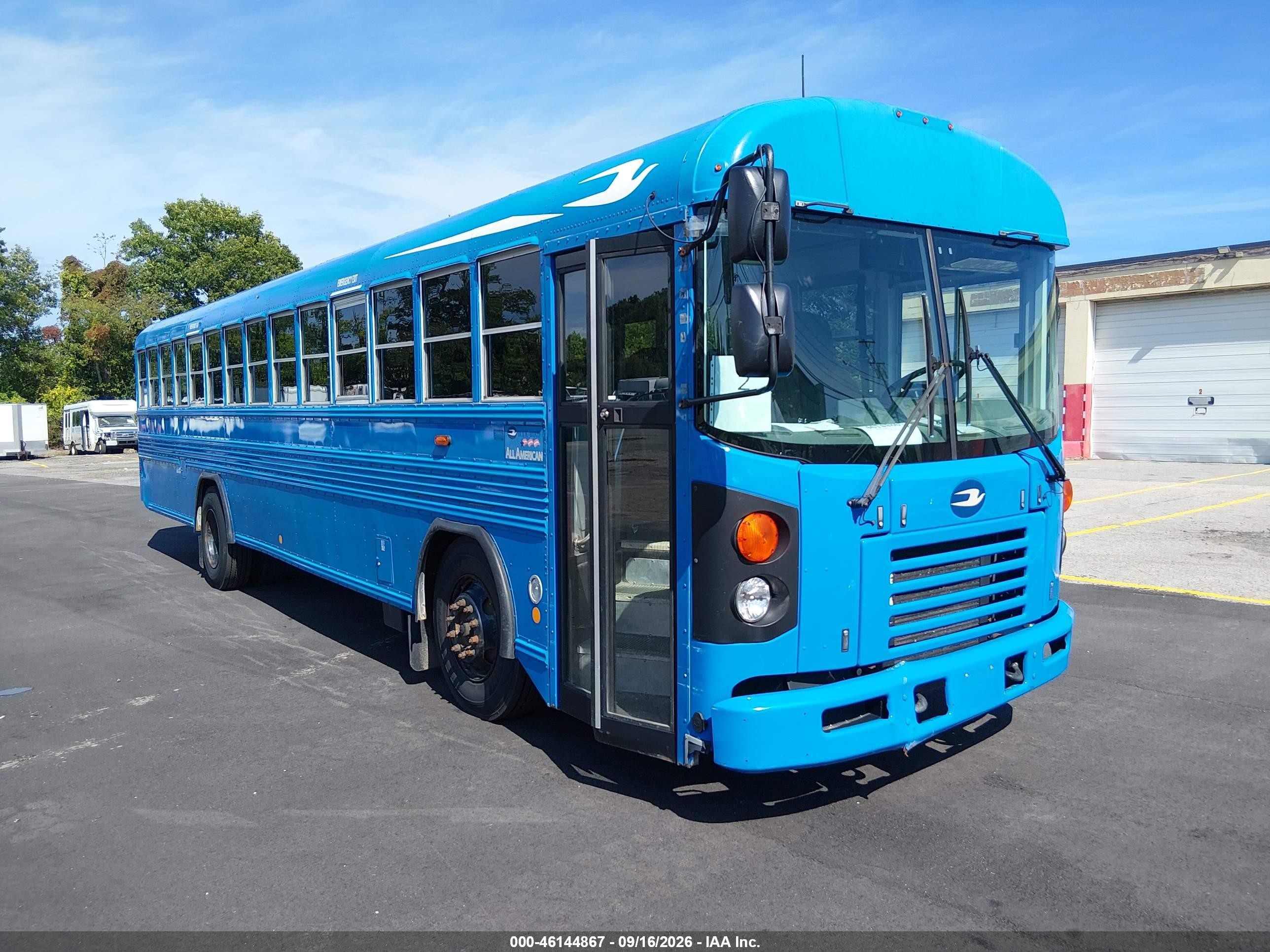 2016 Blue Bird School Bus / Transit Bus VIN 1BABLCPA4GF320200 — IAAI salvage auction photo