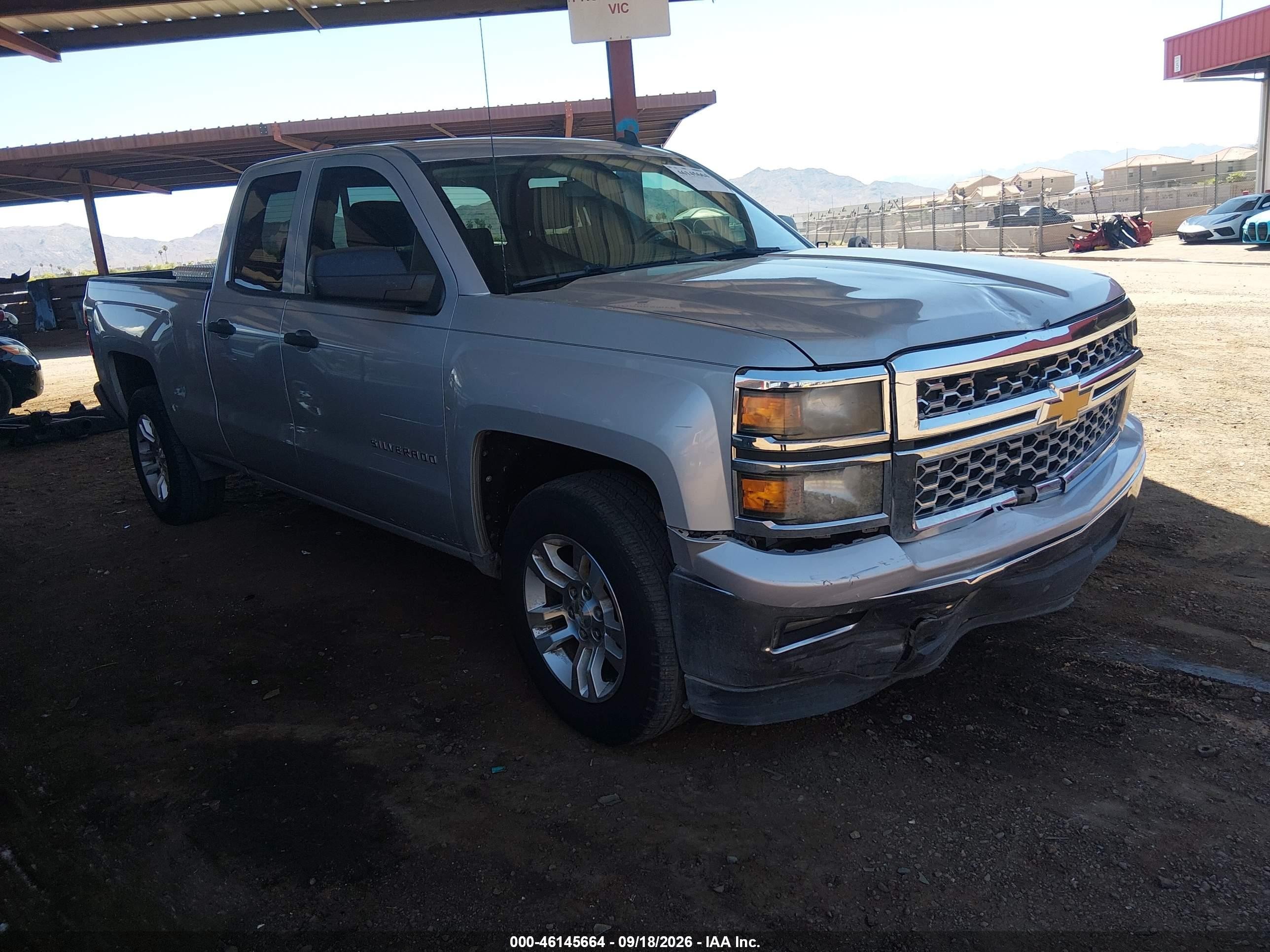 2014 Chevrolet Silverado 1500 VIN 1GCRCREC1EZ271612 — IAAI salvage auction photo