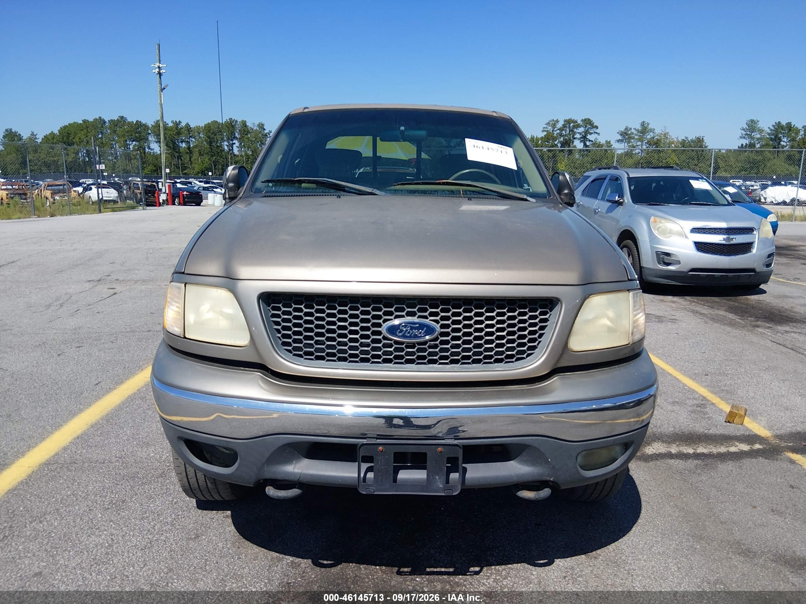 2001 Ford F-150 VIN 1FTRW08LX1KF80934 IAAI salvage auction — Normal Wear, Clear (South Carolina), sold $825 on 2026-09-22 (photo 6)