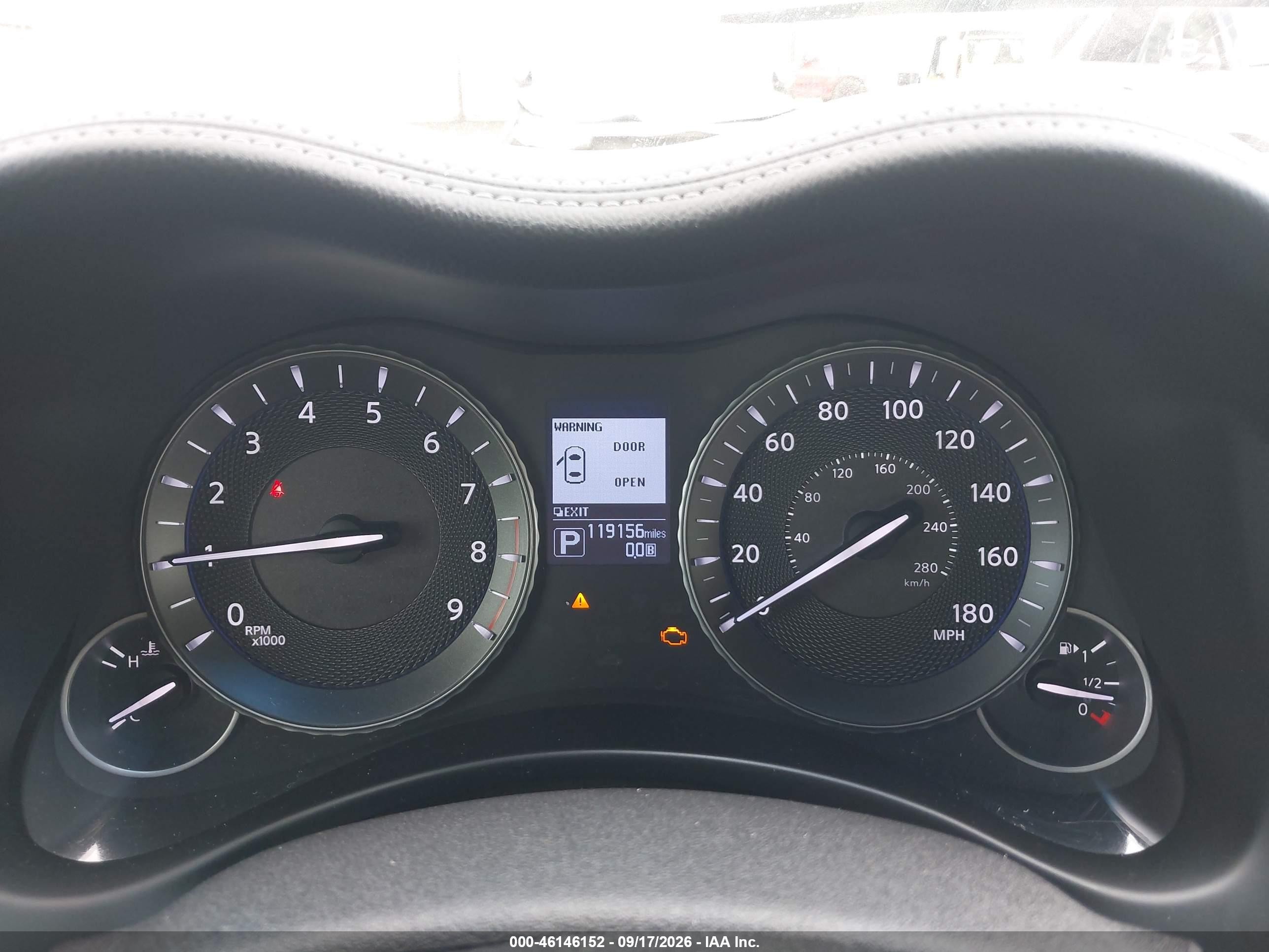 2015 Infiniti Q70 VIN JN1BY1APXFM540964 IAAI salvage auction — Undercarriage, Salvage (Texas), sold $3,500 on 2026-09-26 (photo 7)