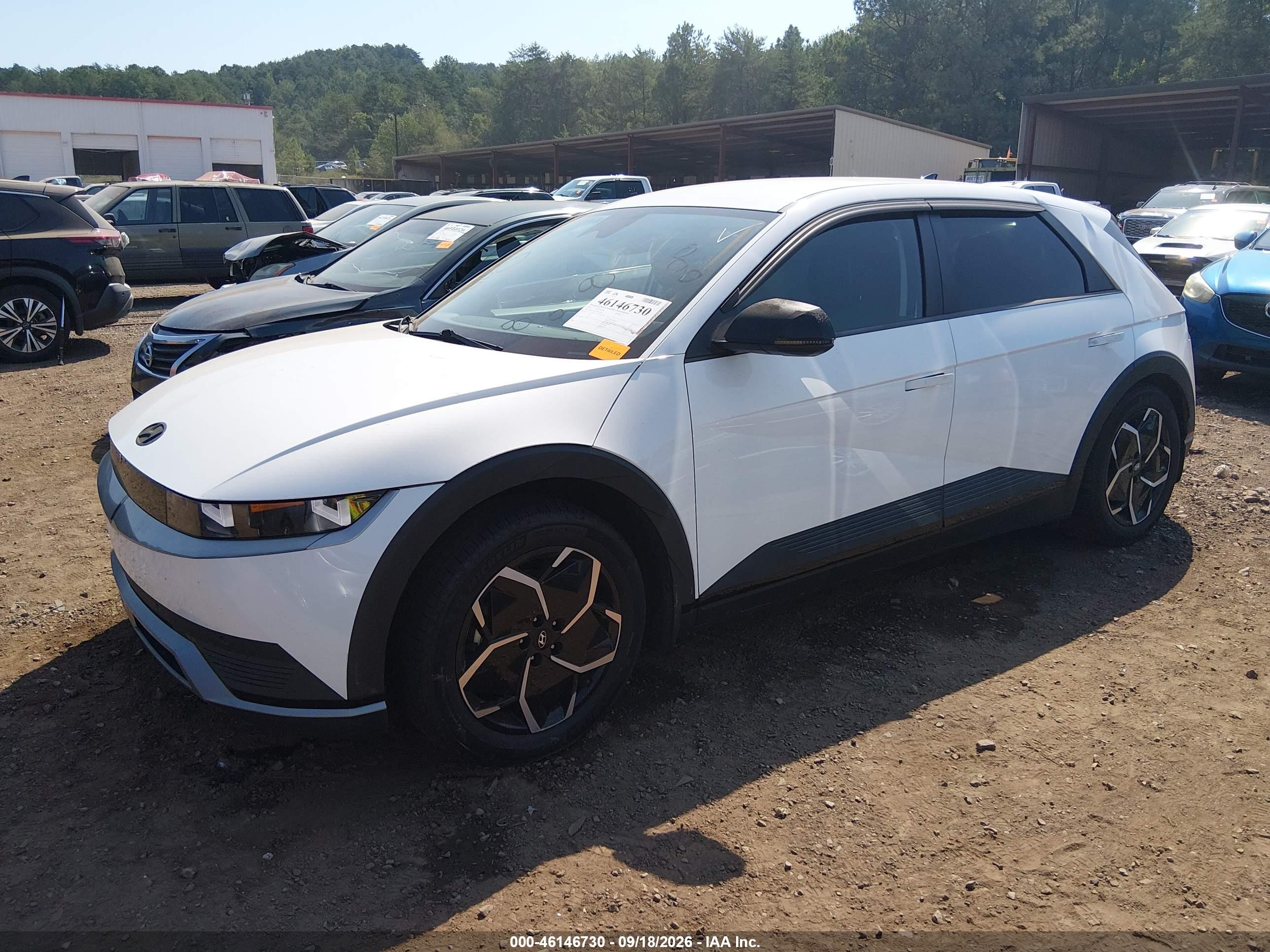 2022 Hyundai Ioniq 5 VIN KM8KN4AE3NU062838 IAAI salvage auction — Rear End, Salvage (Alabama), sold $7,900 on 2026-10-14 (photo 2)