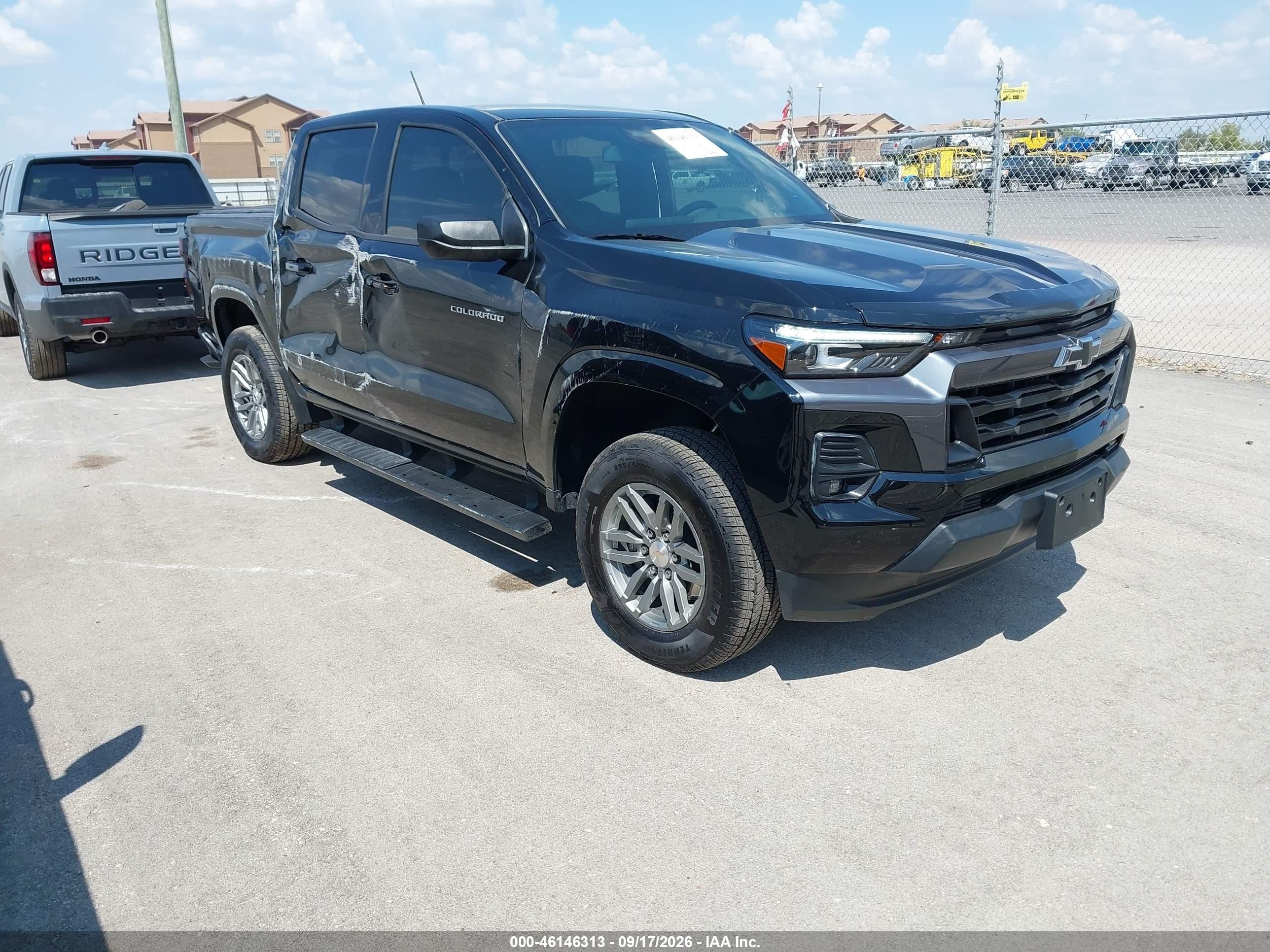 2025 Chevrolet Colorado VIN 1GCPSCEK3S1138858 — IAAI salvage auction photo