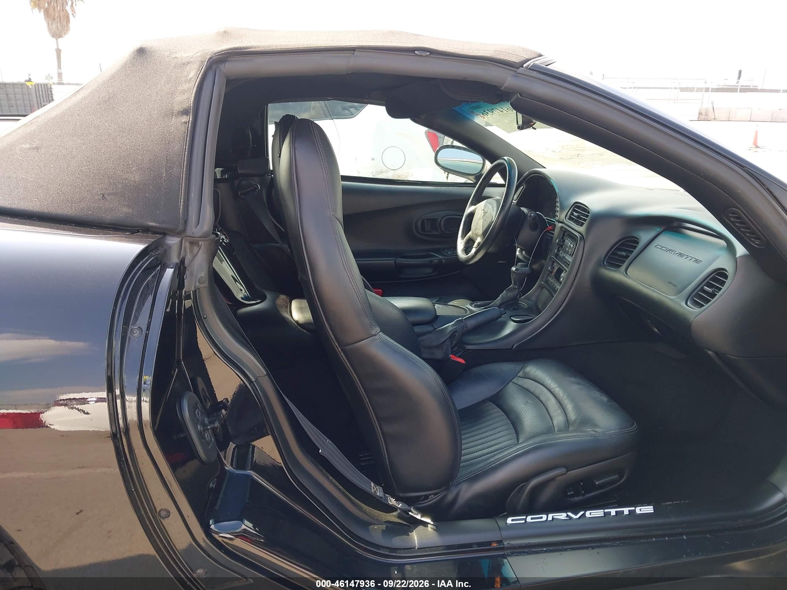1998 Chevrolet Corvette VIN 1G1YY32G2W5122340 IAAI salvage auction — Normal Wear, Clear - Dealer Only (California), sold $9,950 on 2026-10-12 (photo 5)