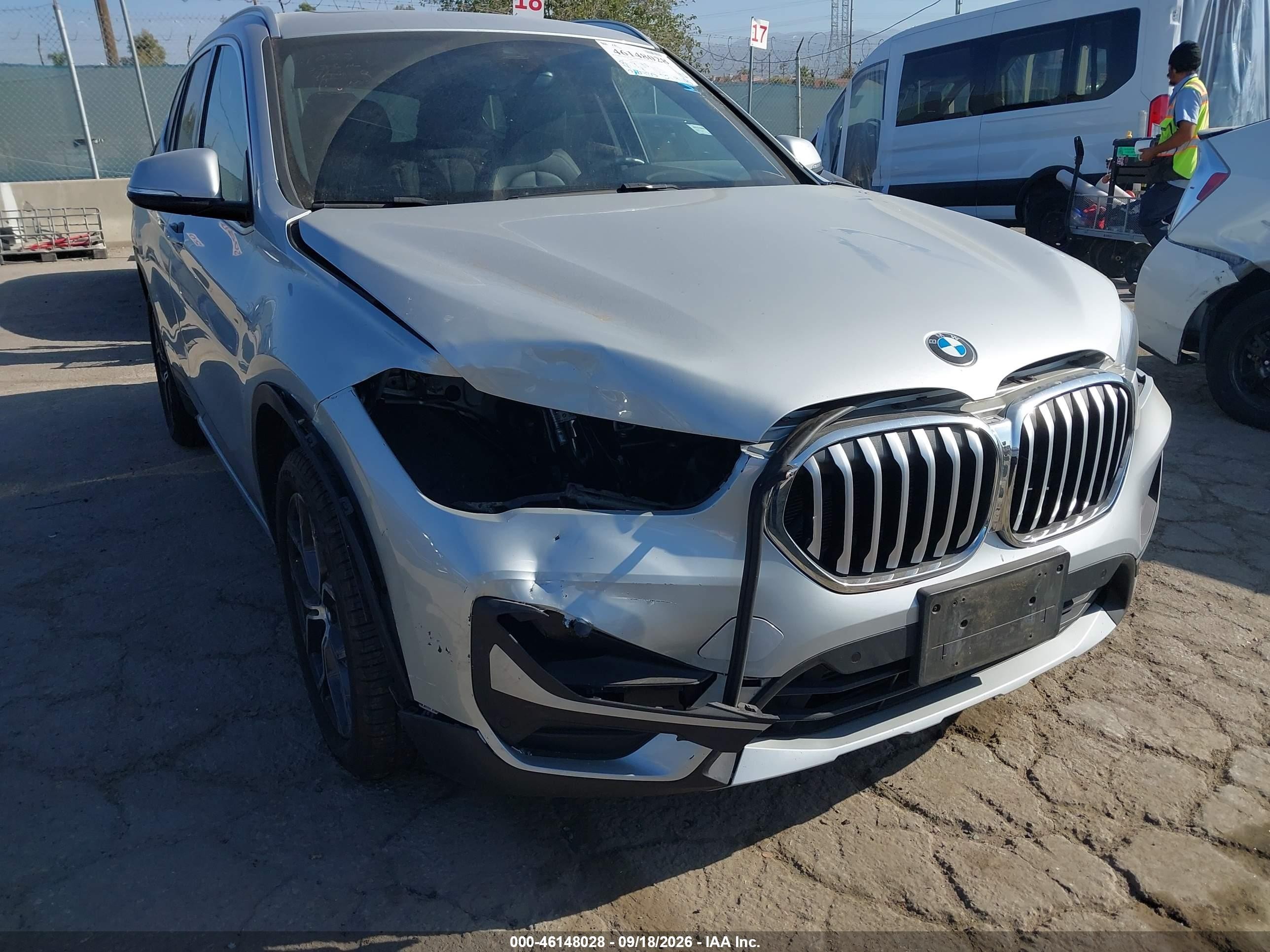 2021 BMW X1 VIN WBXJG7C06M5T65668 IAAI salvage auction — Unknown, Salvage (California), sold $7,500 on 2026-10-06 (photo 6)