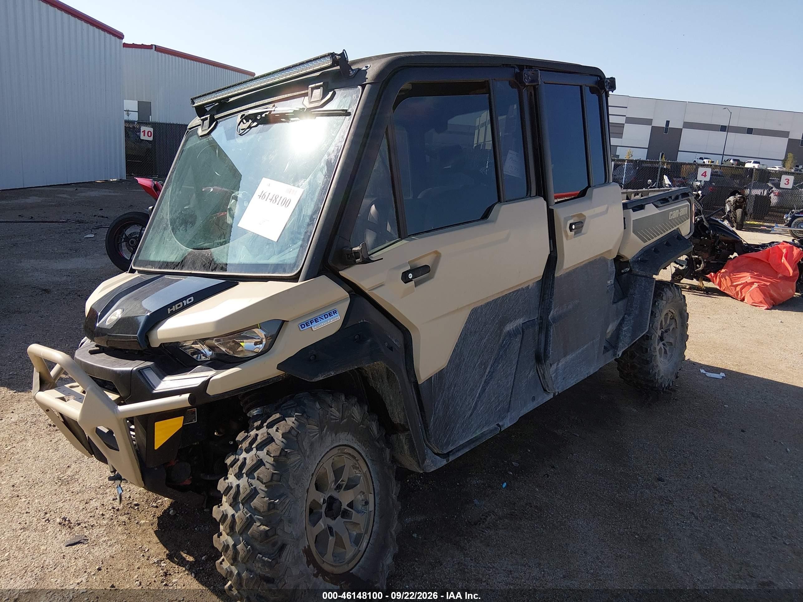 2025 Can-am/ brp Traxter VIN 3JBUUAX44SK000294 IAAI salvage auction — Unknown, Salvage (Texas), sold $12,800 on 2026-09-30 (photo 2)