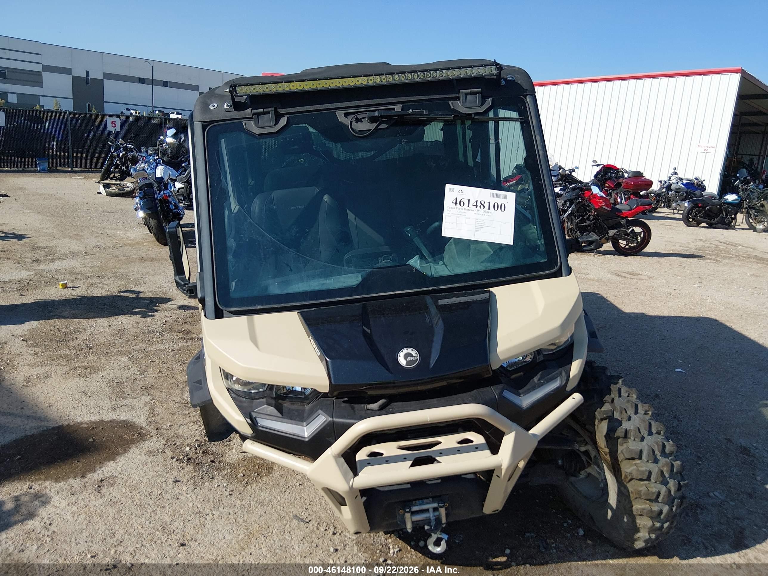 2025 Can-am/ brp Traxter VIN 3JBUUAX44SK000294 IAAI salvage auction — Unknown, Salvage (Texas), sold $12,800 on 2026-09-30 (photo 5)
