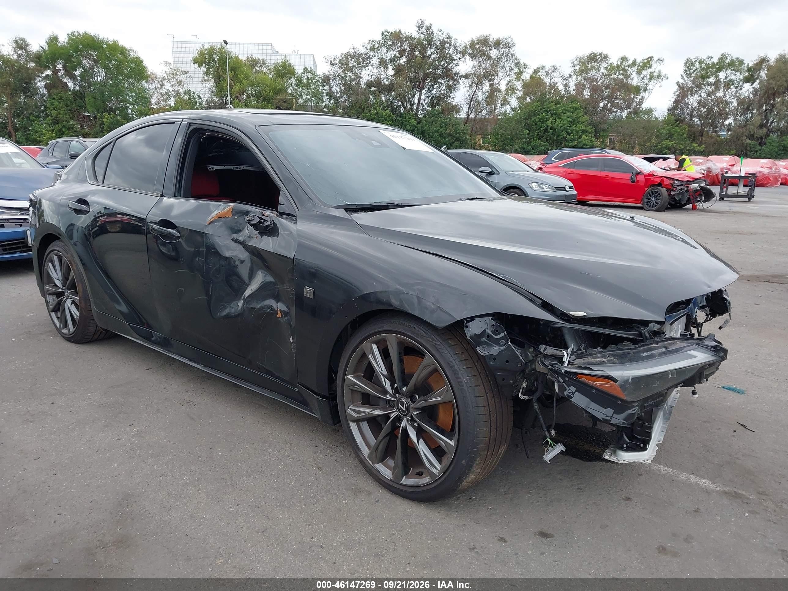2025 Lexus IS 350 VIN JTHGZ1B20S5083300 — IAAI salvage auction photo
