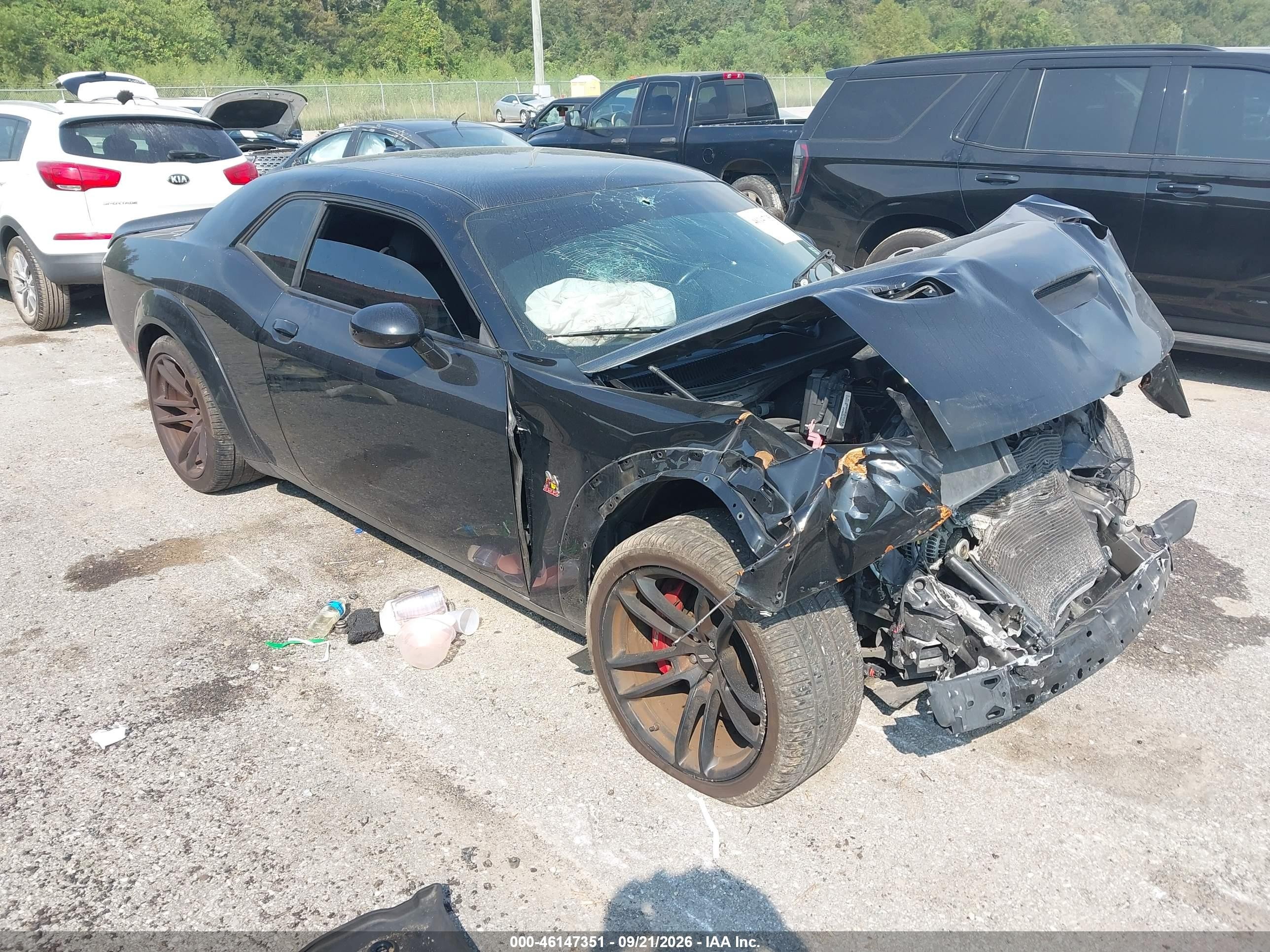 2021 Dodge Challenger VIN 2C3CDZFJ4MH517345 — IAAI salvage auction photo