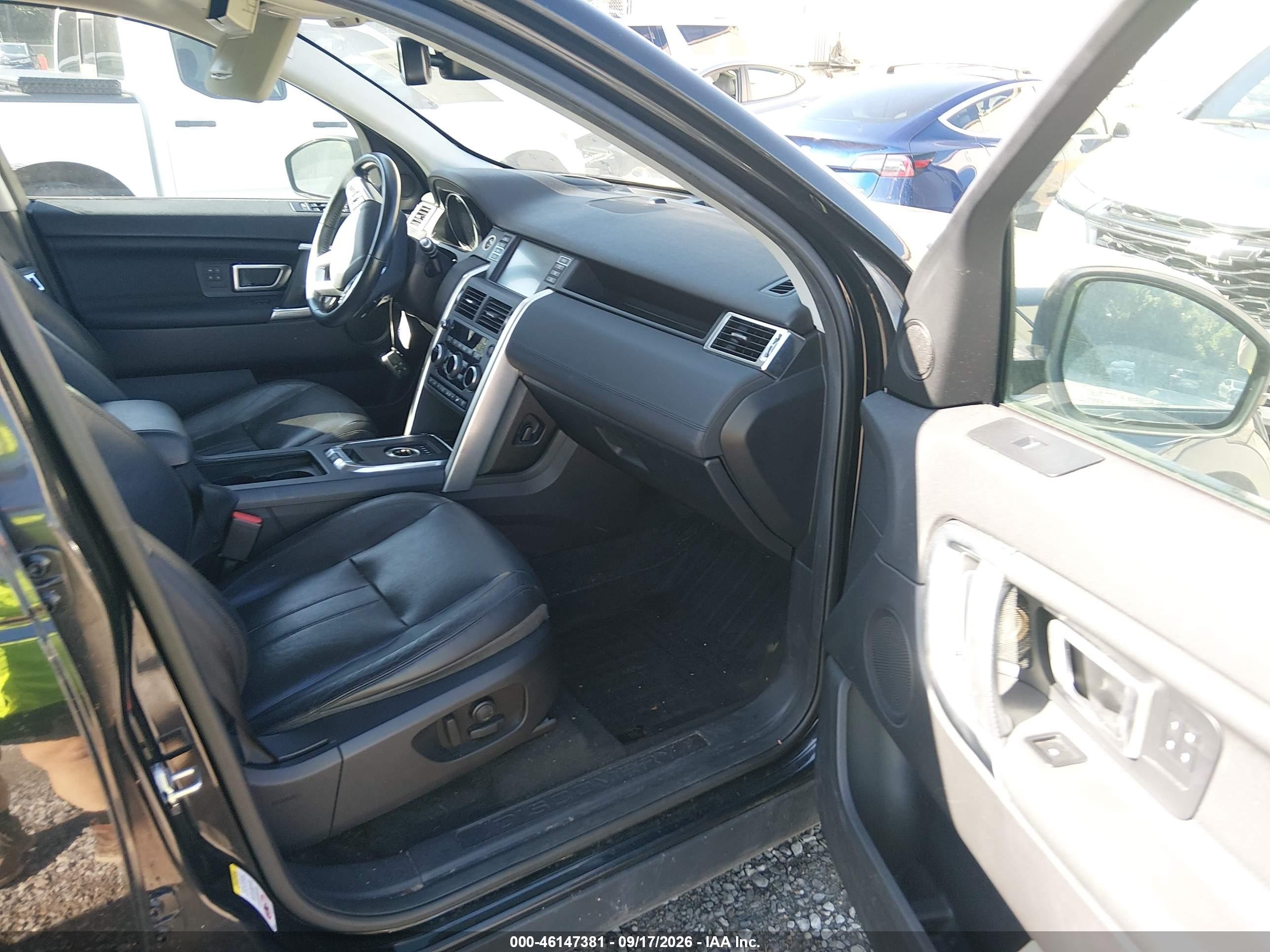 2016 Land rover Discovery sport VIN SALCR2BGXGH594416 IAAI salvage auction — Normal Wear, Clear (California), sold $2,050 on 2026-09-26 (photo 5)