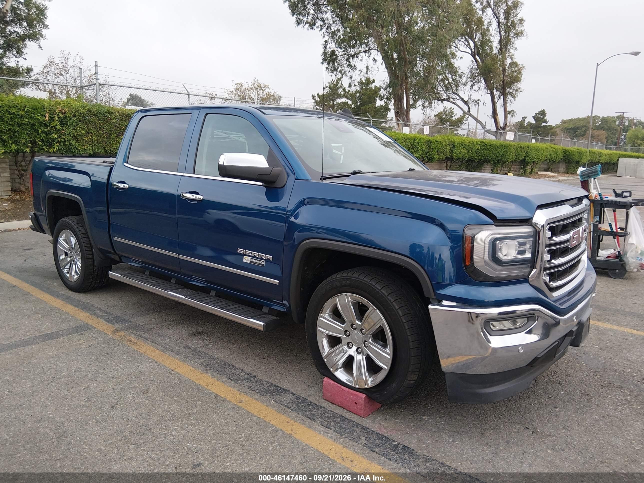 2018 GMC Sierra 1500 VIN 3GTP1NEC1JG155858 — IAAI salvage auction photo