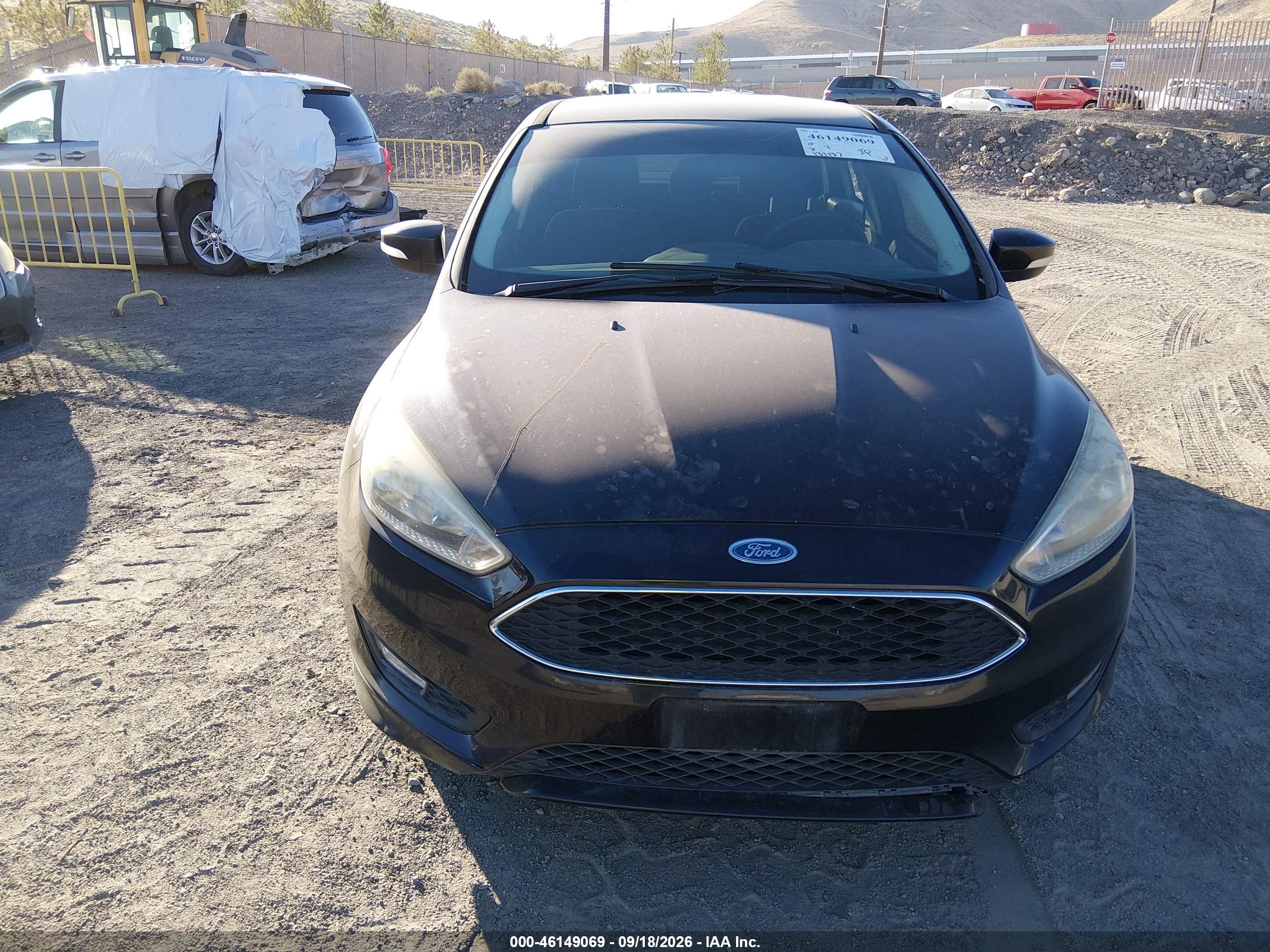 2016 Ford Focus VIN 1FADP3F22GL362837 IAAI salvage auction — Normal Wear, Regular (Nevada), sold $975 on 2026-09-27 (photo 6)