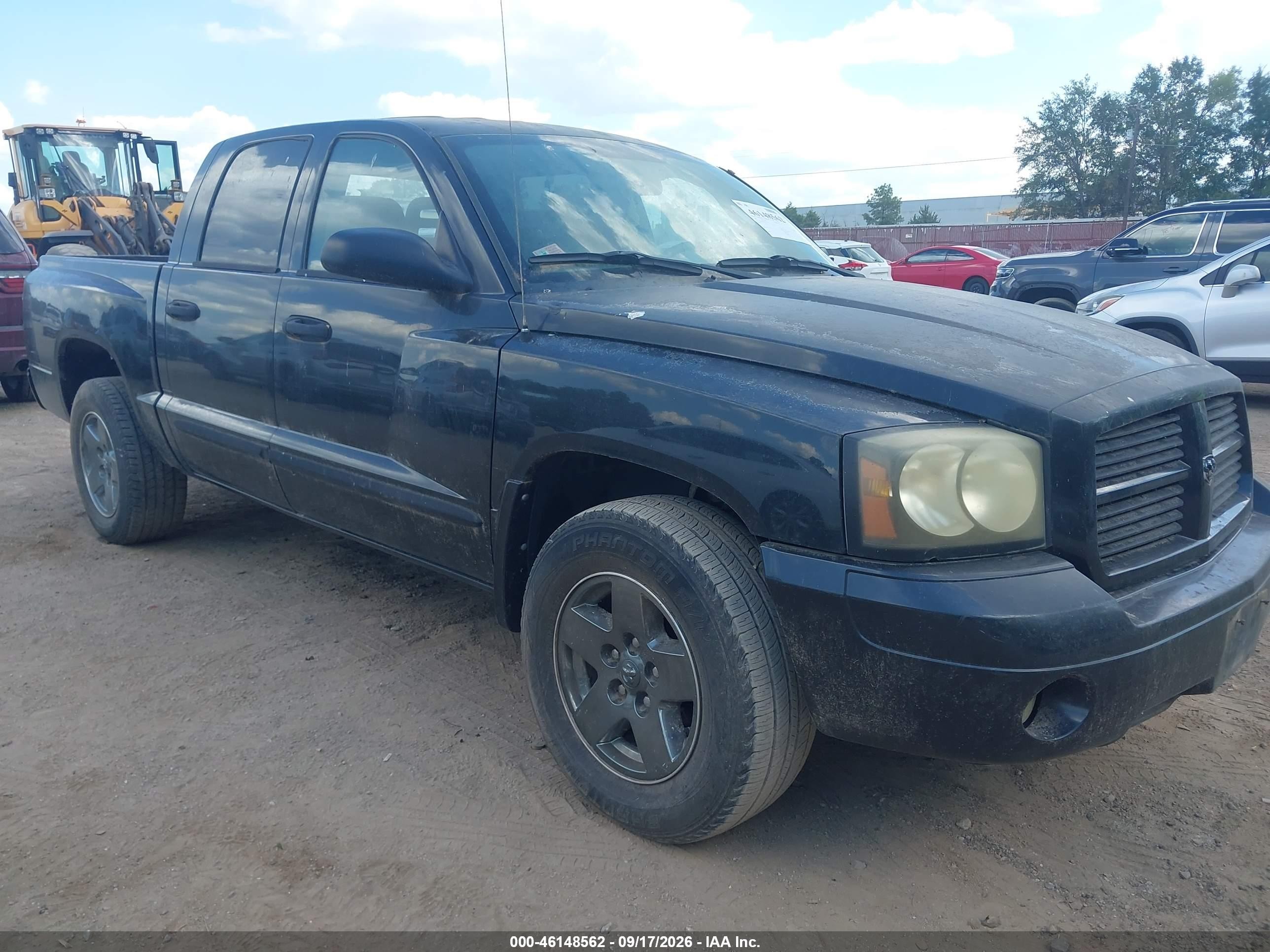 2006 Dodge Dakota VIN 1D7HE48K76S652845 IAAI salvage auction — Normal Wear, Original (Texas), sold $775 on 2026-09-23 (photo 1)
