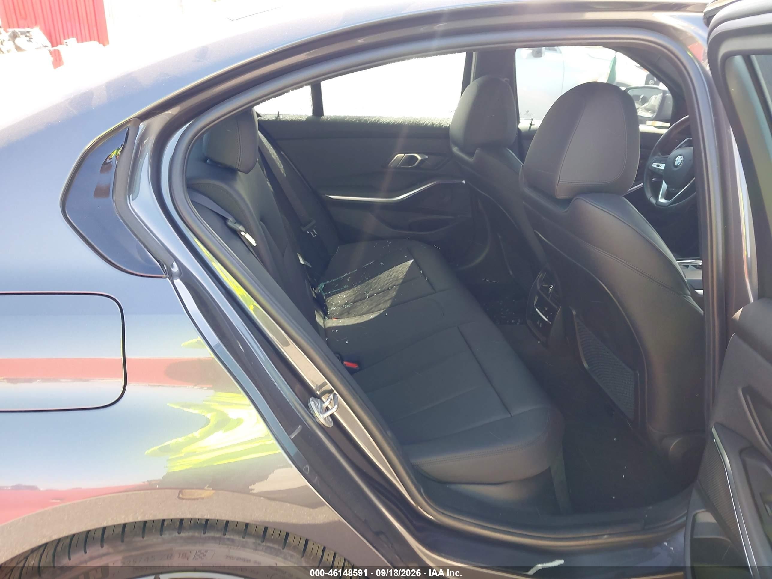 2021 BMW 3er VIN 3MW5R1J00M8B96286 IAAI salvage auction — Side, Salvage (California), sold $11,100 on 2026-09-25 (photo 8)
