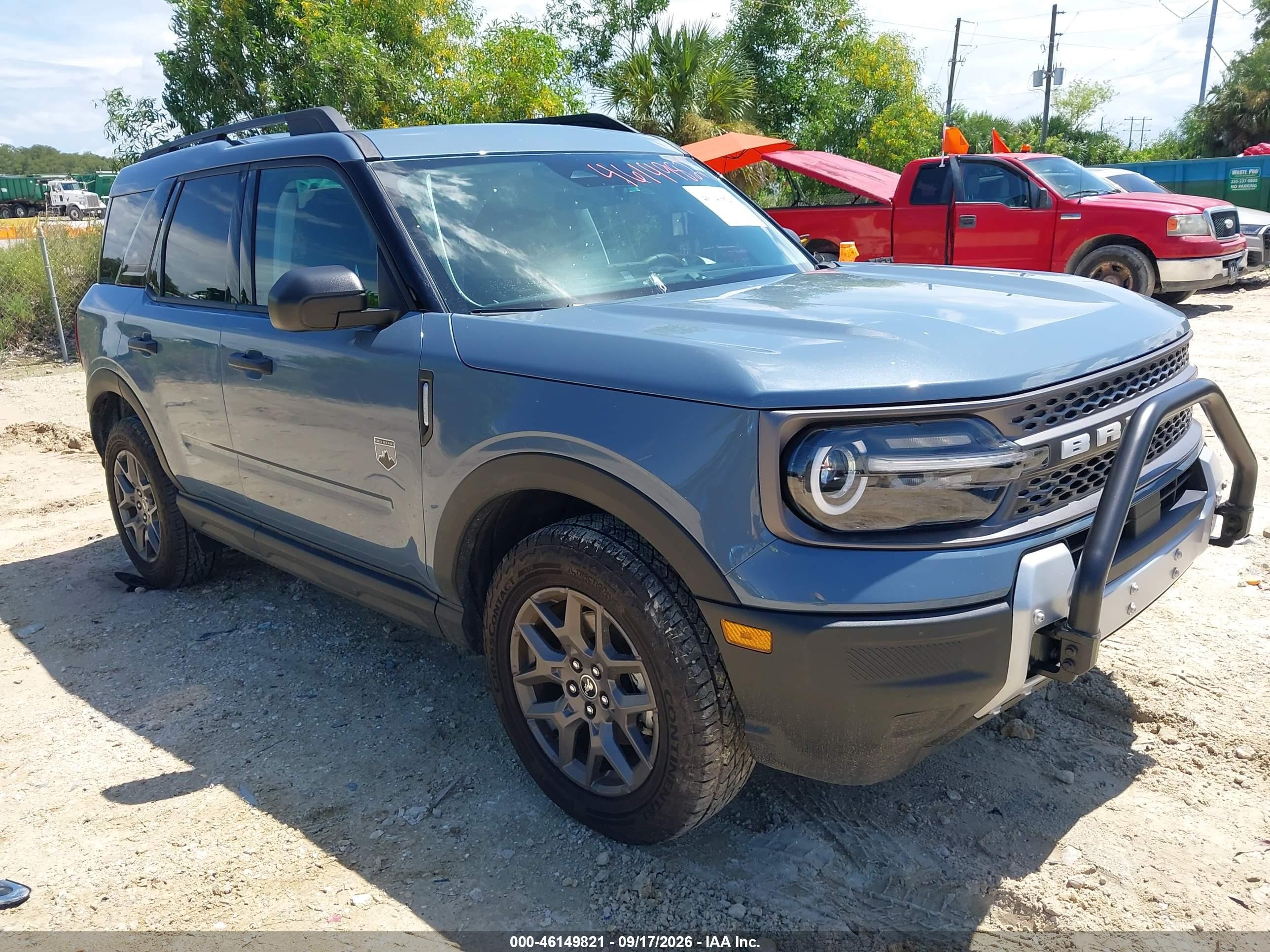 2025 Ford Bronco Sport VIN 3FMCR9BNXSRE60538 — IAAI salvage auction photo