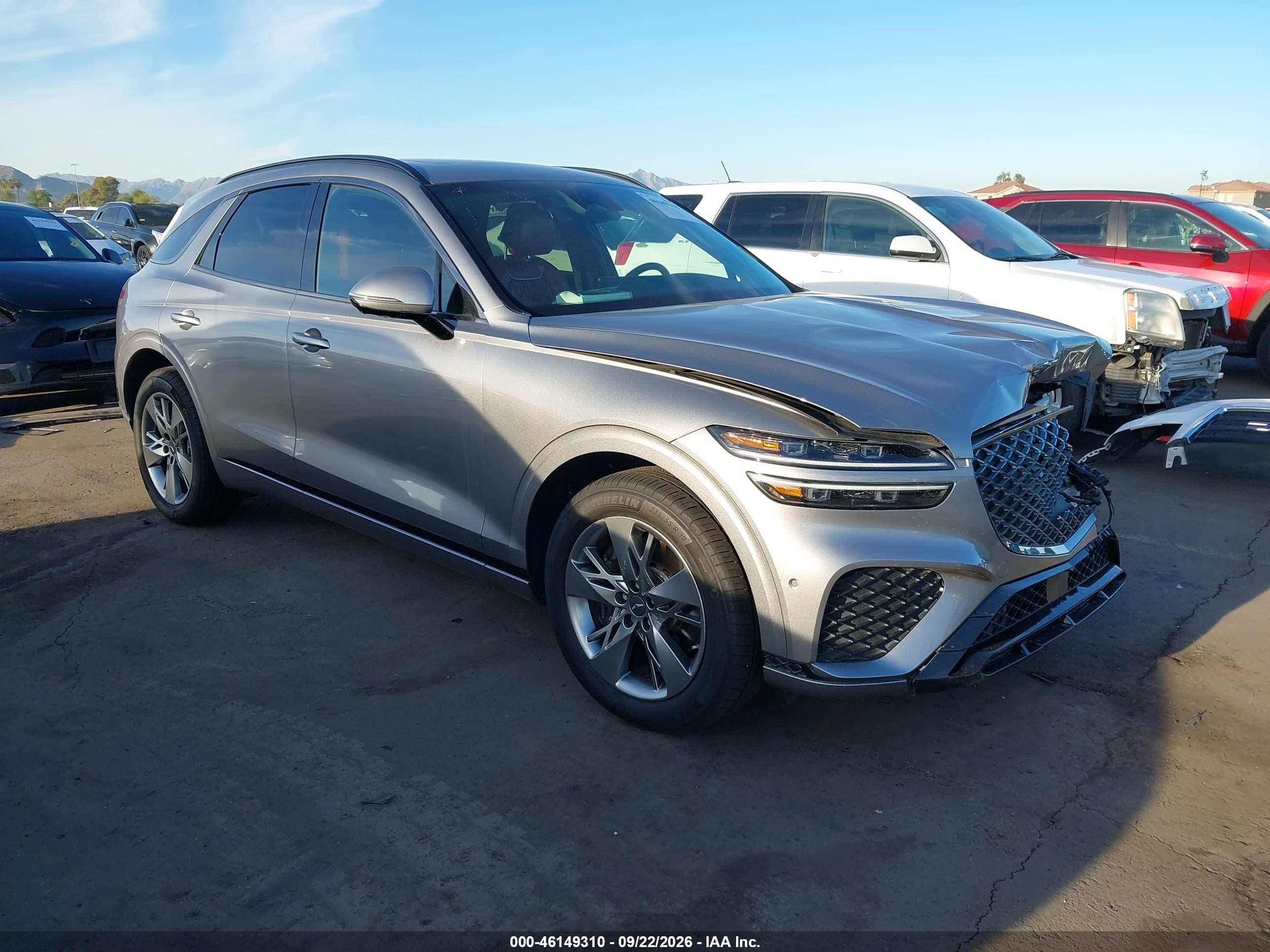 2022 Genesis GV70 VIN KMUMCDTC5NU040870 — IAAI salvage auction photo