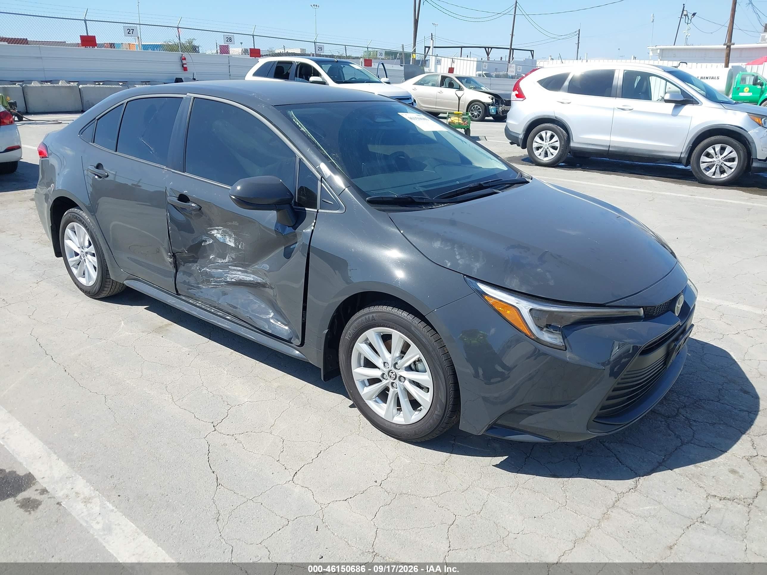 2026 Toyota Corolla VIN JTDBCMFE2T3162399 — IAAI salvage auction photo