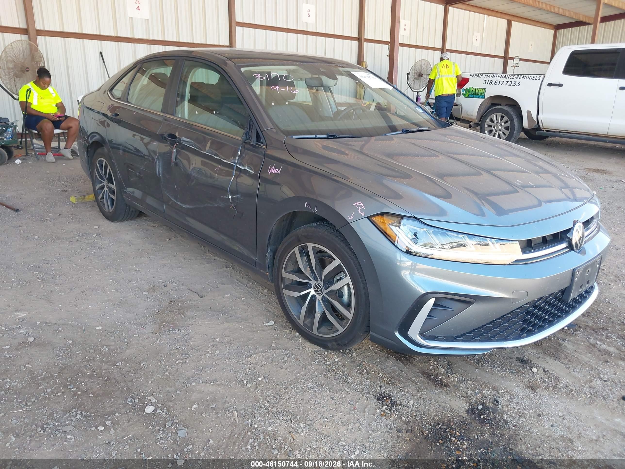 2025 Volkswagen Jetta VIN 3VW7X7BU5SM075468 — IAAI salvage auction photo