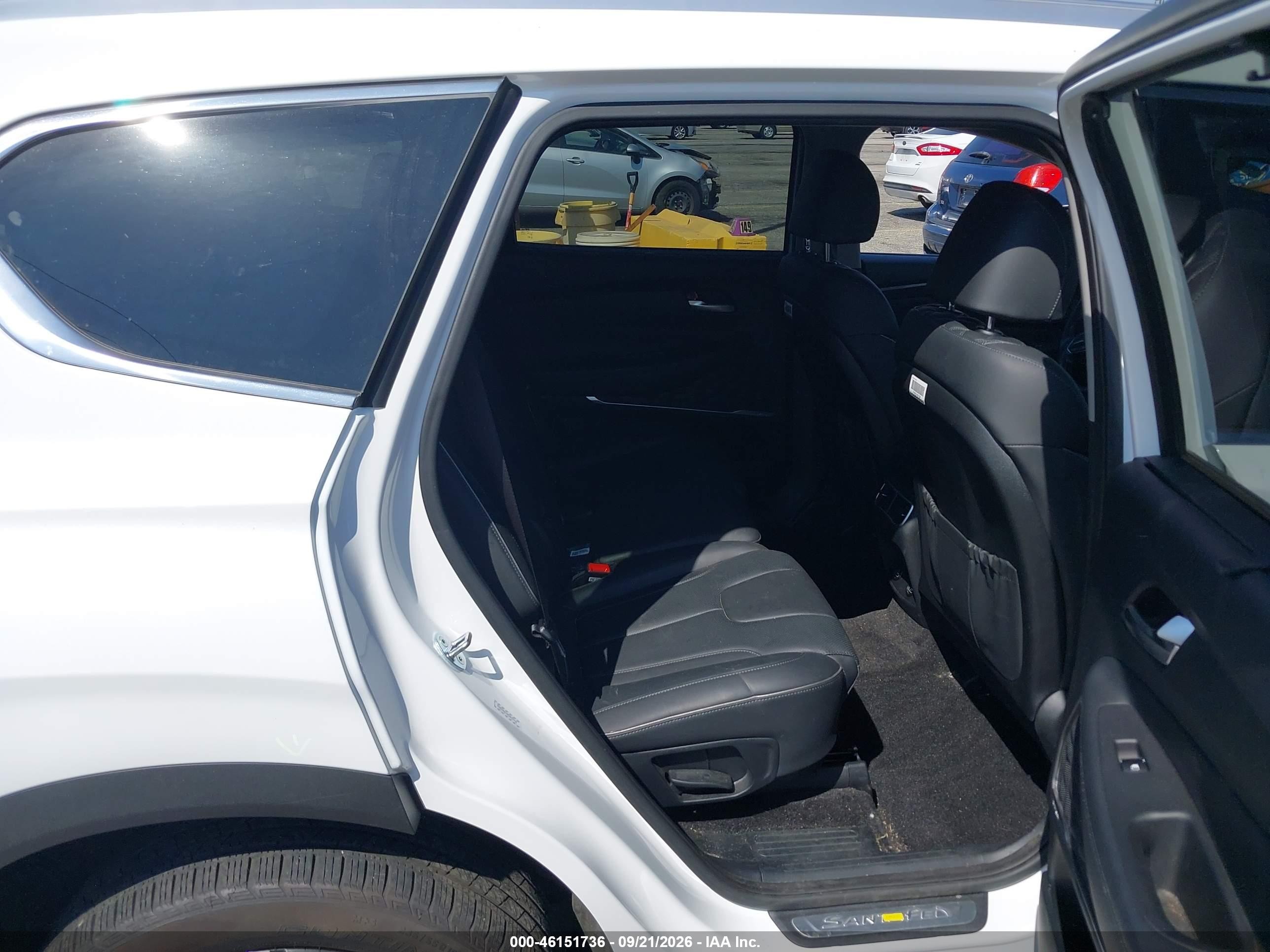 2022 Hyundai Santa fe VIN KM8S3DA10NU037432 IAAI salvage auction — Side, Salvage (California), sold $12,800 on 2026-09-29 (photo 8)