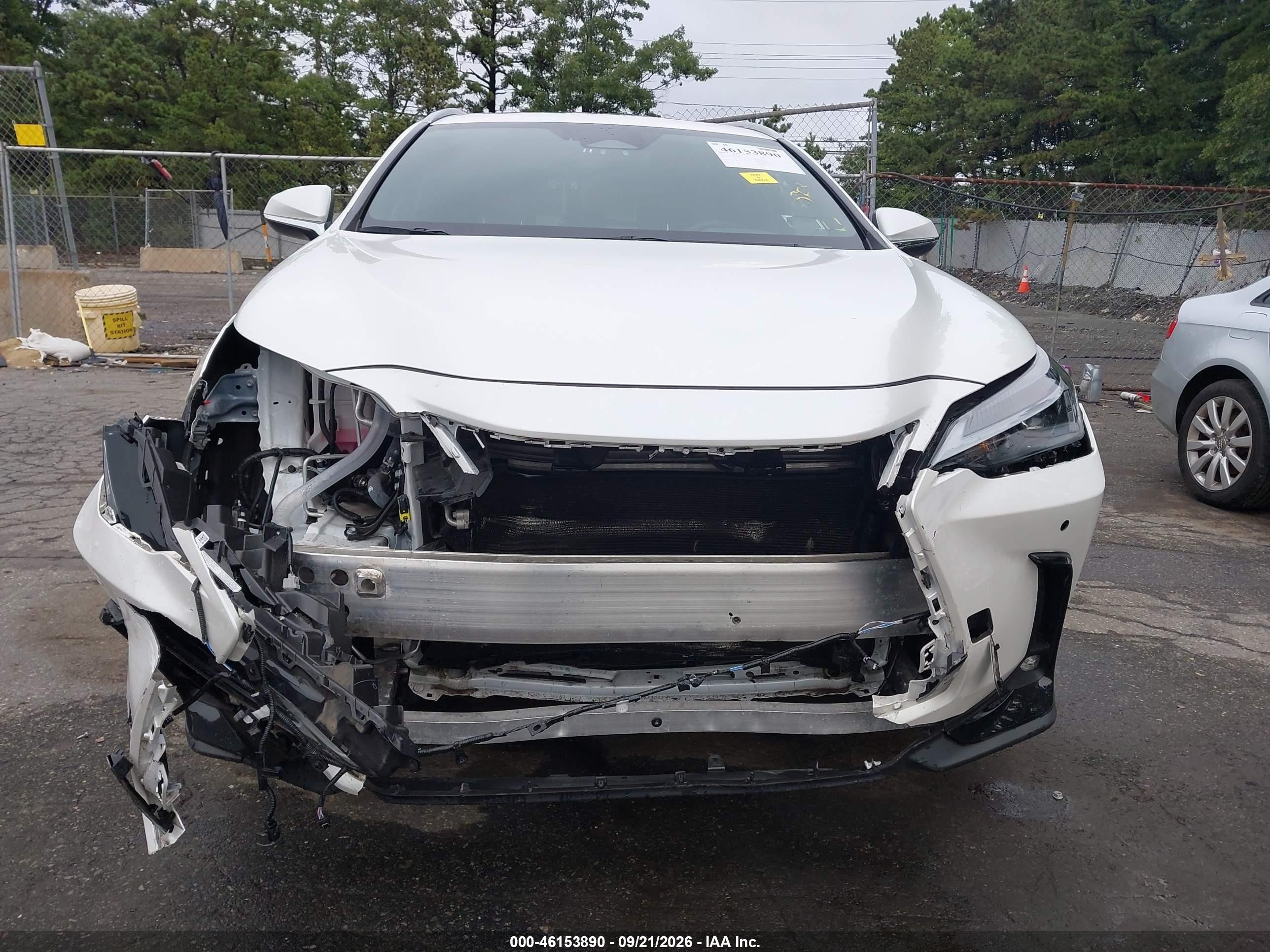 2025 Lexus NX 350 VIN 2T2AGCEZXSC080176 IAAI salvage auction — Front End, Mv-907A (New York), sold $22,000 on 2026-09-25 (photo 6)
