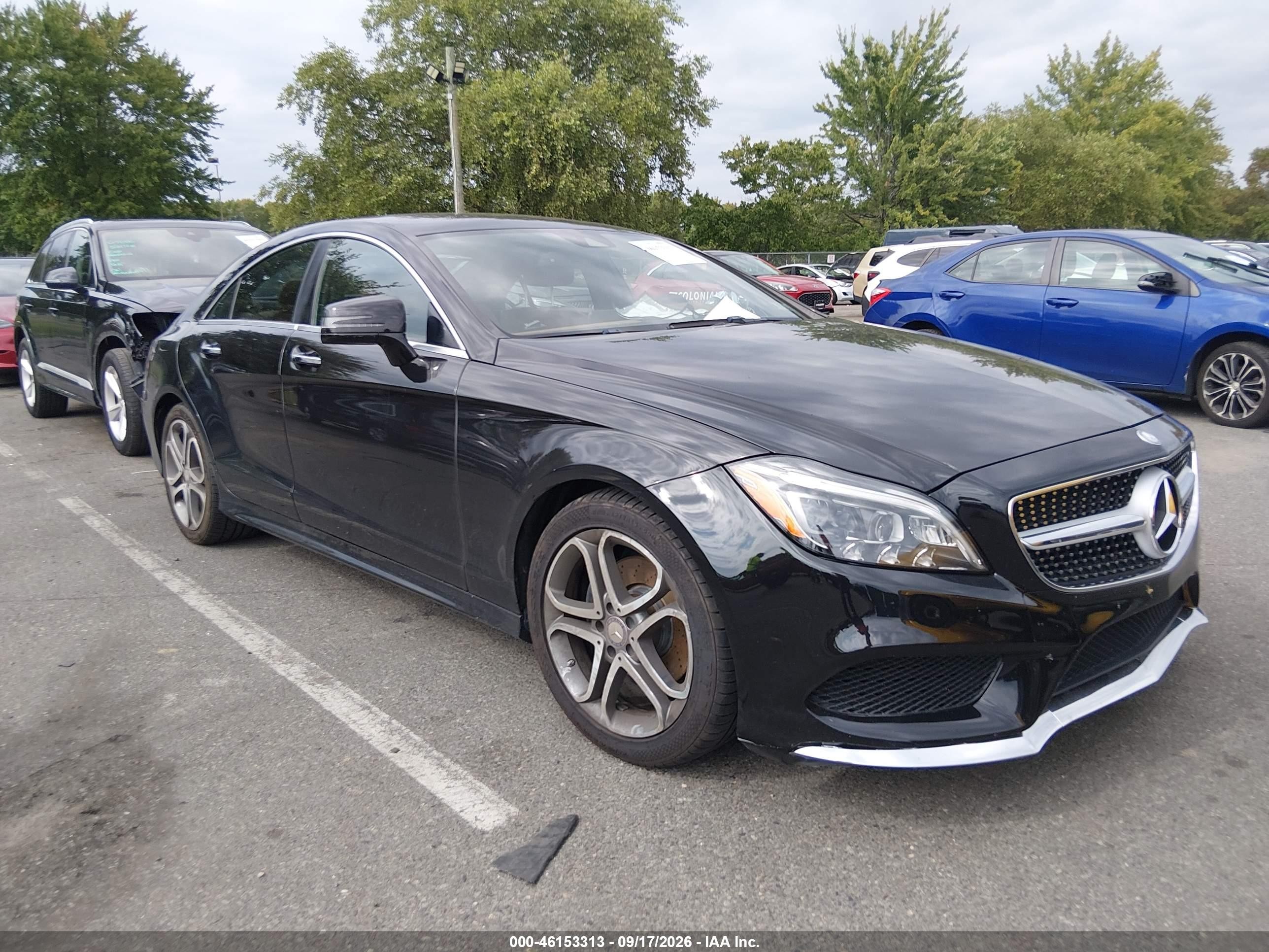 2016 Mercedes-Benz CLS-Class VIN WDDLJ6HB4GA168737 — IAAI salvage auction photo