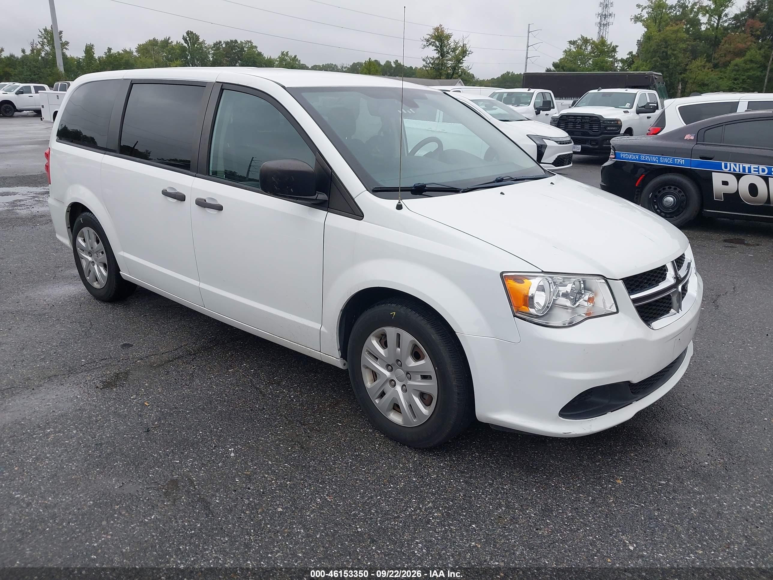 2019 Dodge Grand Caravan VIN 2C4RDGBG4KR749231 — IAAI salvage auction photo