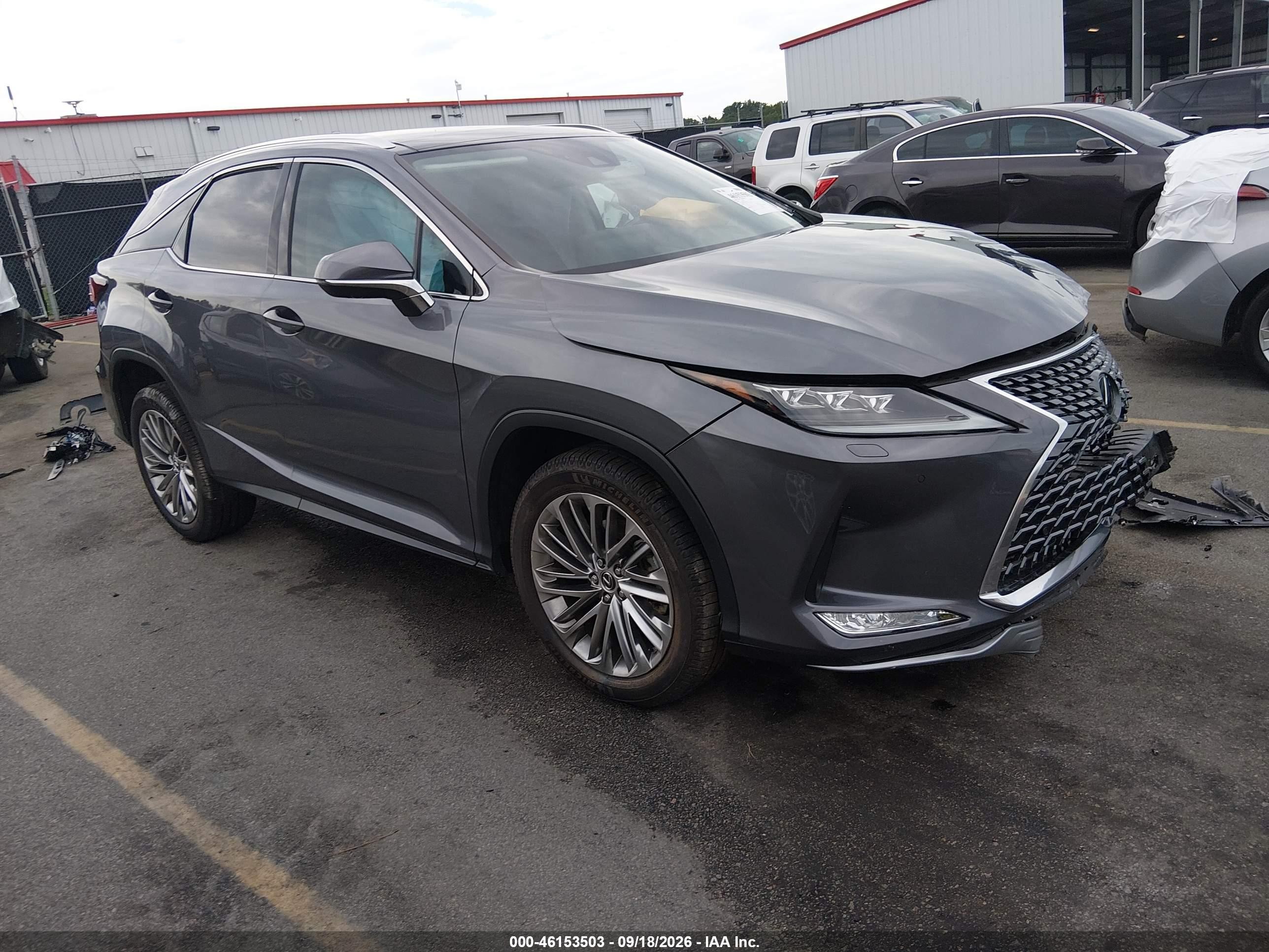 2022 Lexus RX 350 VIN 2T2JZMAA6NC219644 — IAAI salvage auction photo