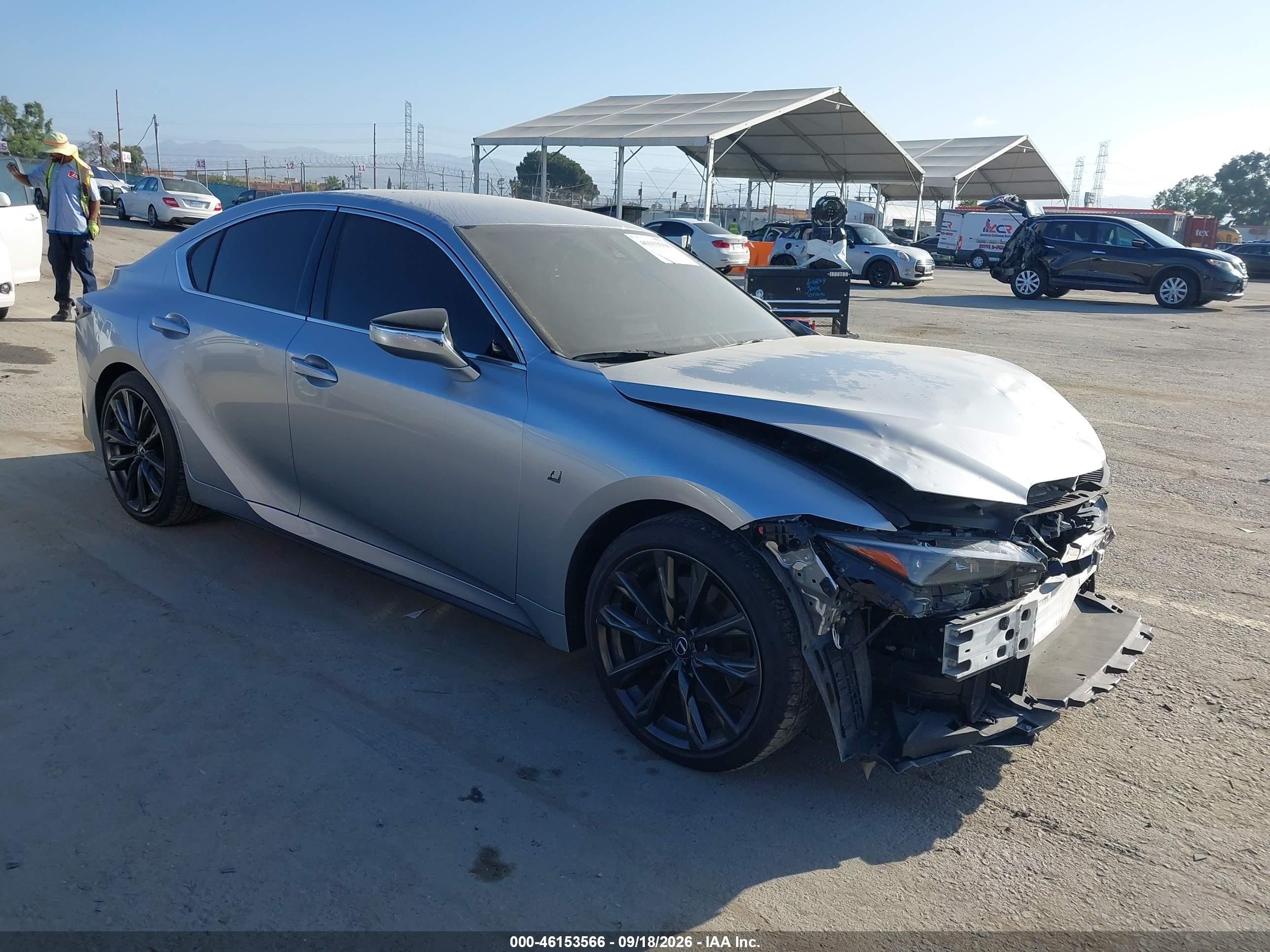 2025 Lexus IS 300 VIN JTHBA1D22S5133810 — IAAI salvage auction photo