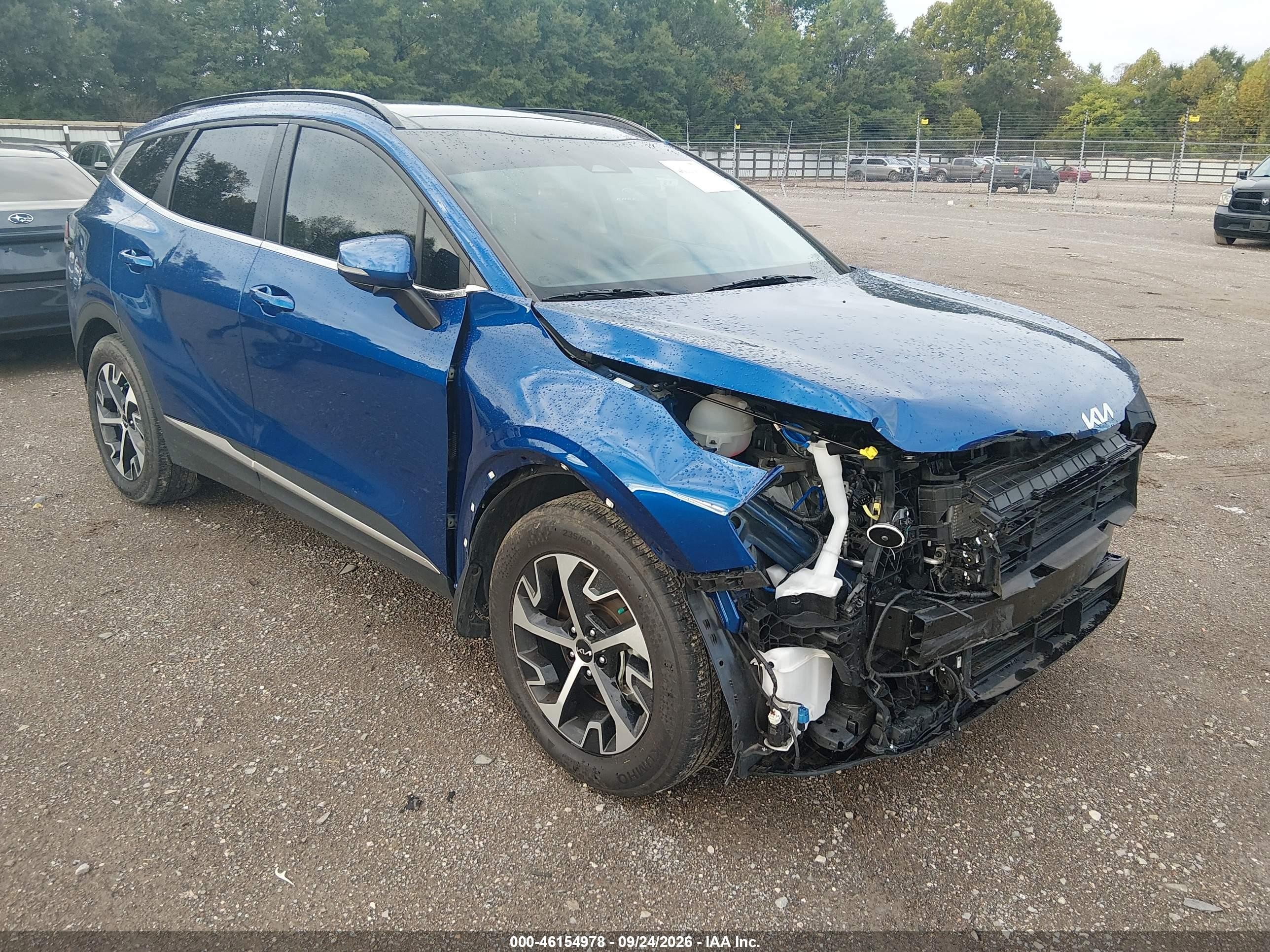 2025 Kia Sportage VIN 5XYK33DF0SG282914 — IAAI salvage auction photo