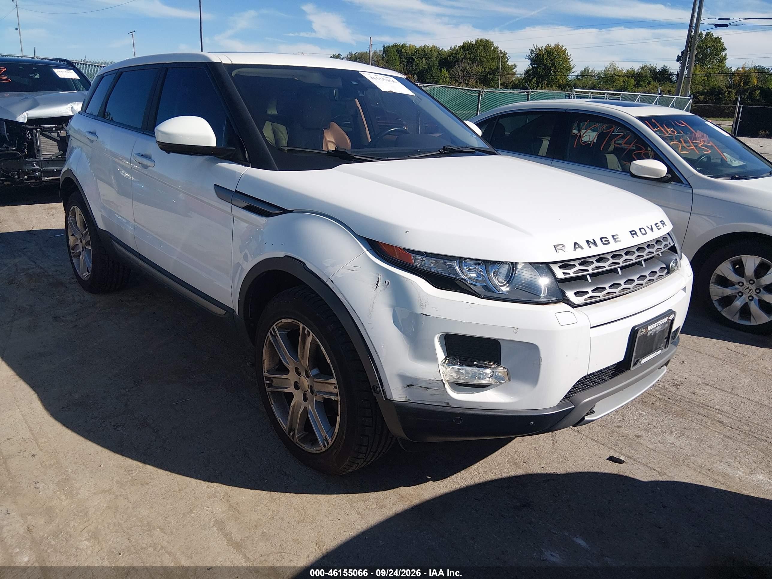 2014 Land rover Range rover evoque VIN SALVR2BG2EH862851 IAAI salvage auction — Unknown, Salvage (Ohio), sold $3,850 on 2026-10-09 (photo 6)
