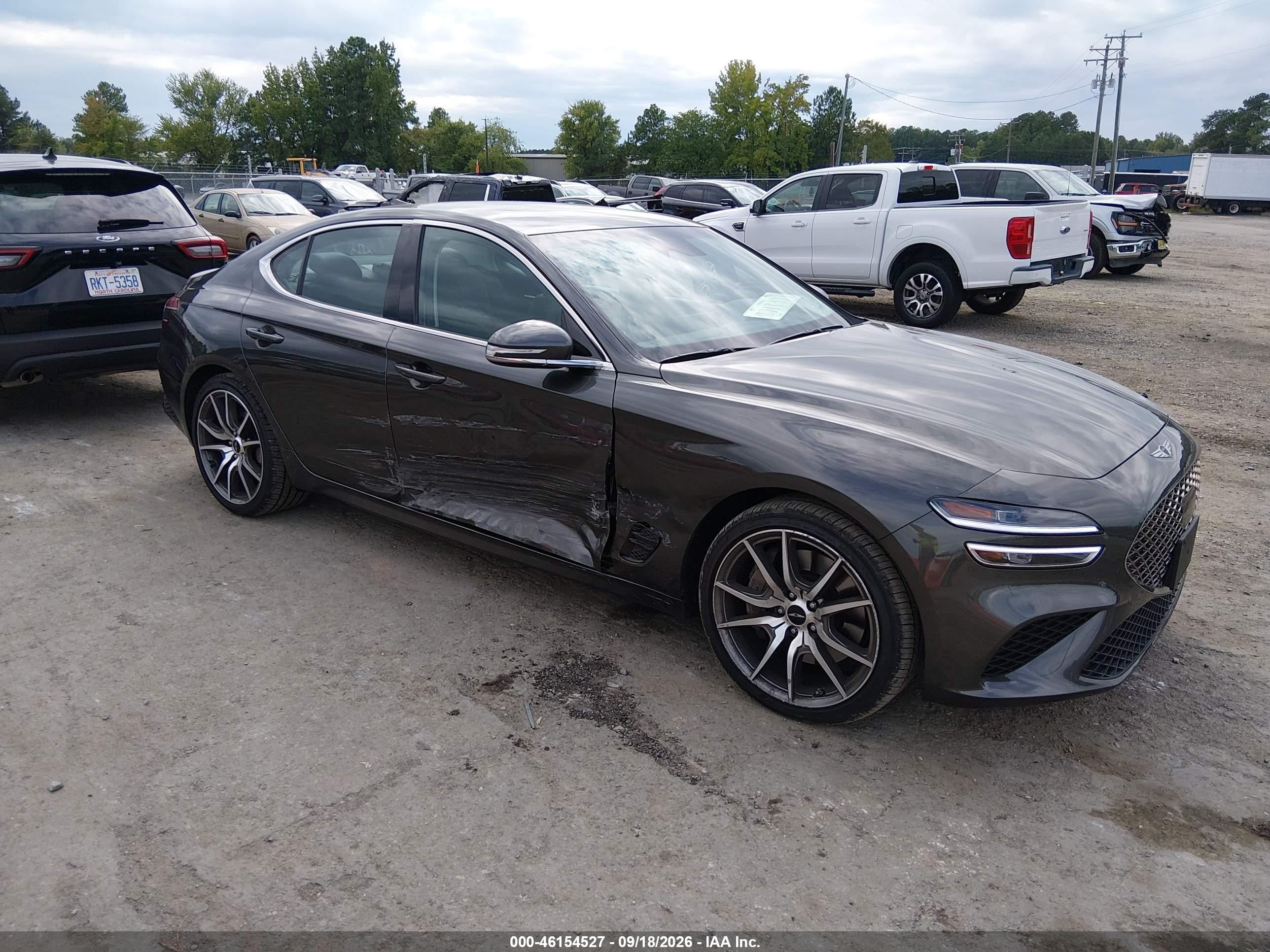 2026 Genesis G70 VIN KMTG14SC7TU175452 — IAAI salvage auction photo