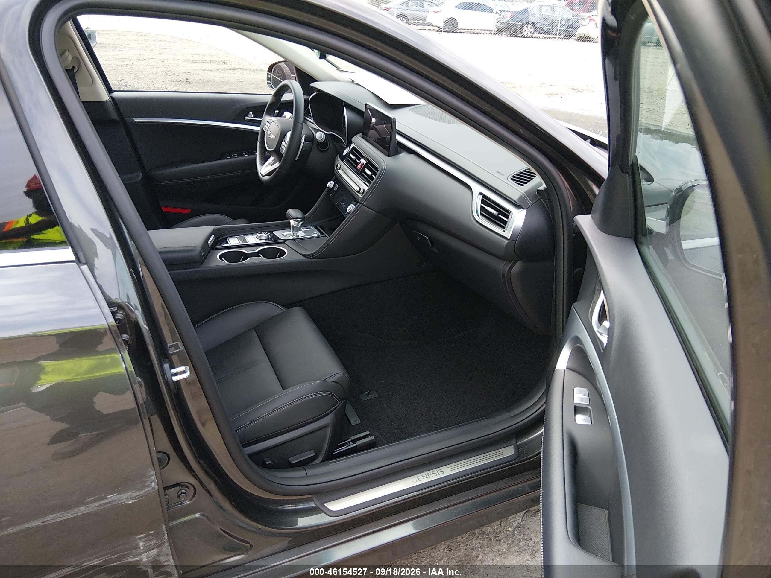 2026 Genesis G70 VIN KMTG14SC7TU175452 IAAI salvage auction — Side, Enterprise Vehicles Clear Only (Maryland), sold $19,800 on 2026-09-23 (photo 5)