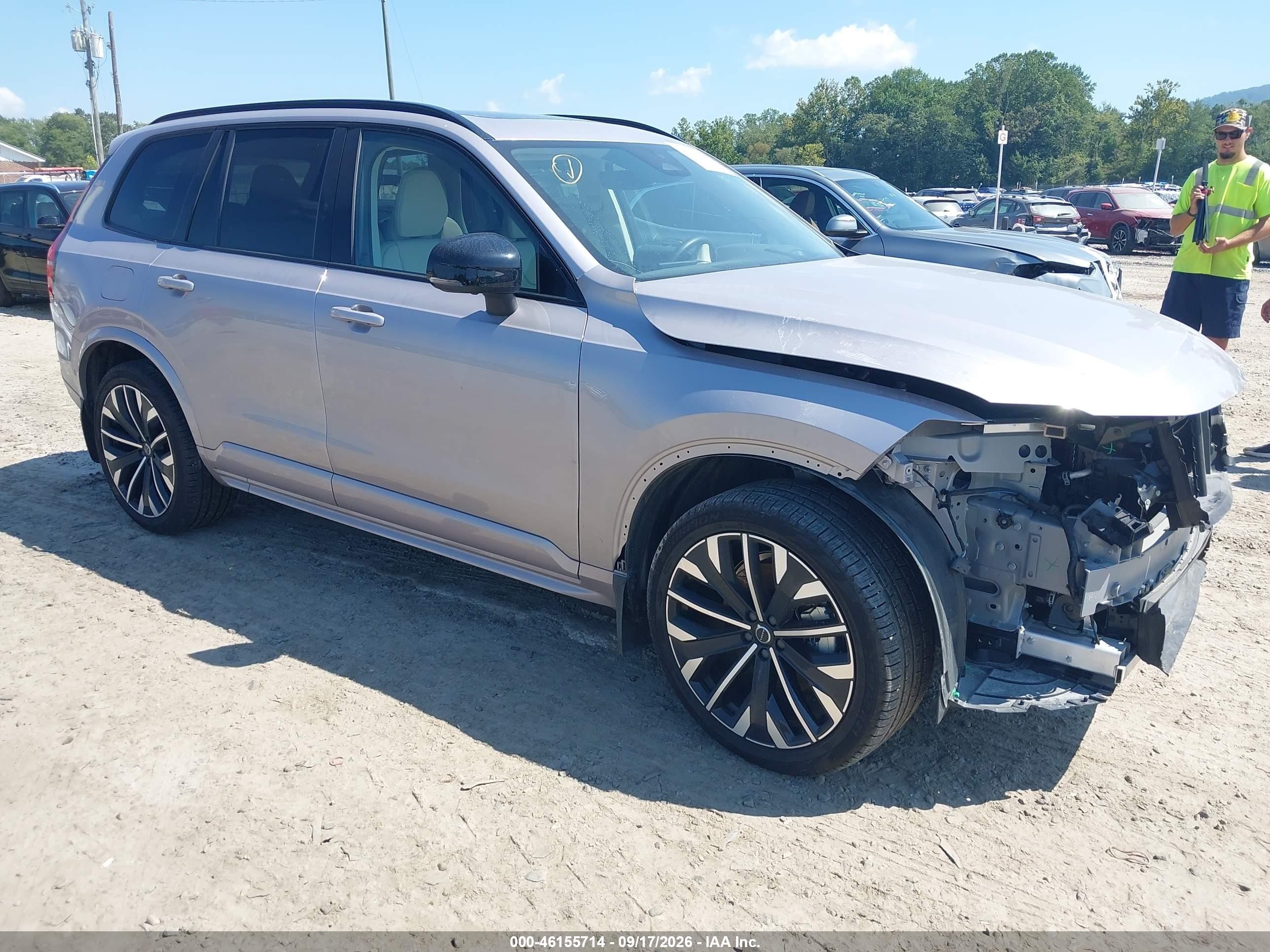 2026 Volvo XC90 VIN YV4062PM1T1438072 — IAAI salvage auction photo