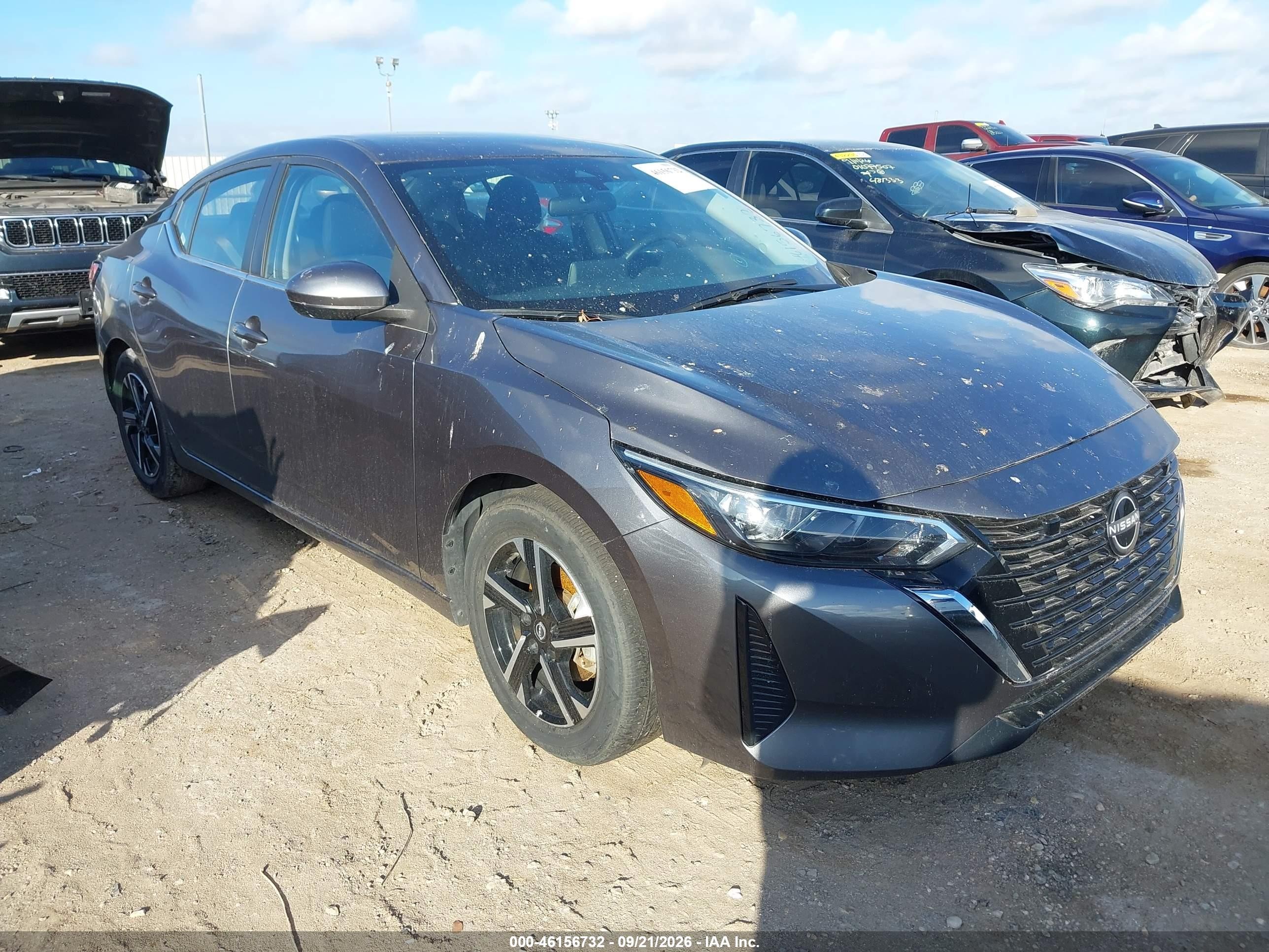 2025 Nissan Sentra VIN 3N1AB8CV4SY313522 — IAAI salvage auction photo